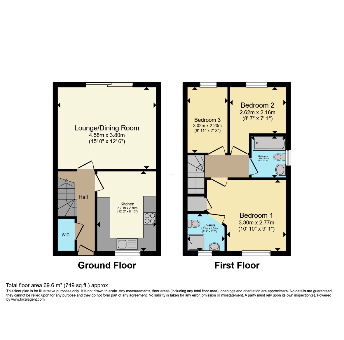 26, Coltsfoot Drive, Peterborough floorplan