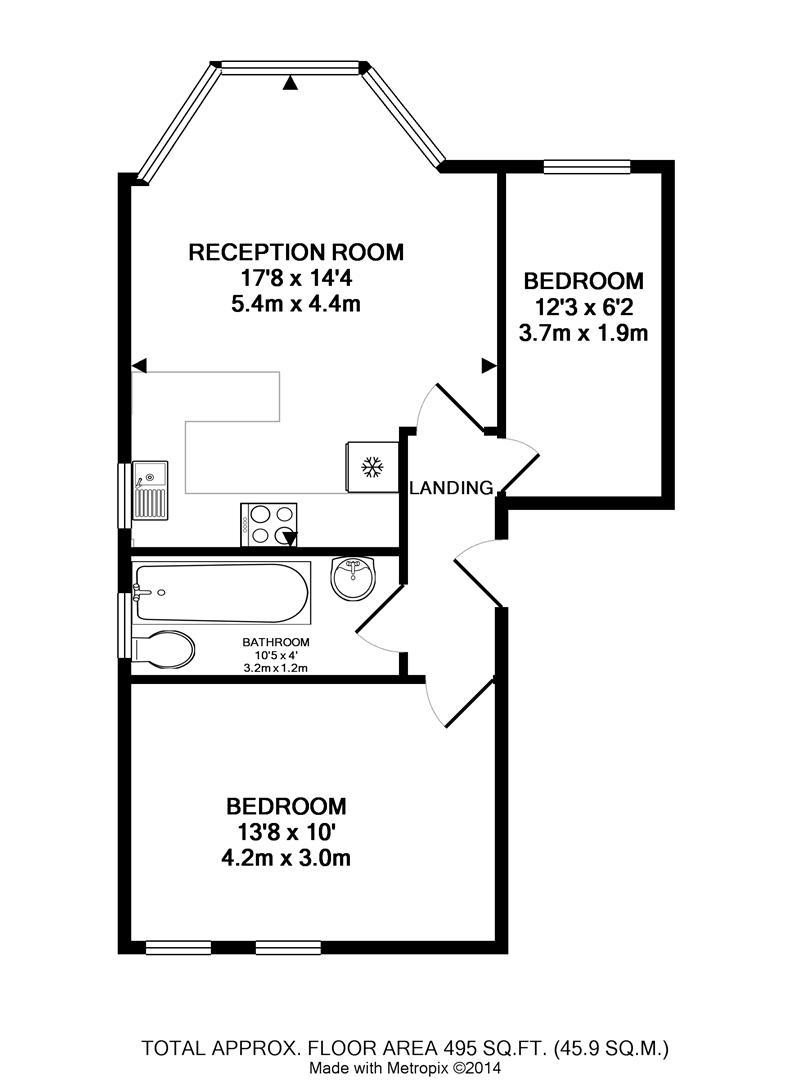 2 Bedrooms Flat to rent in St. Margarets Road, St Margarets, Twickenham TW1