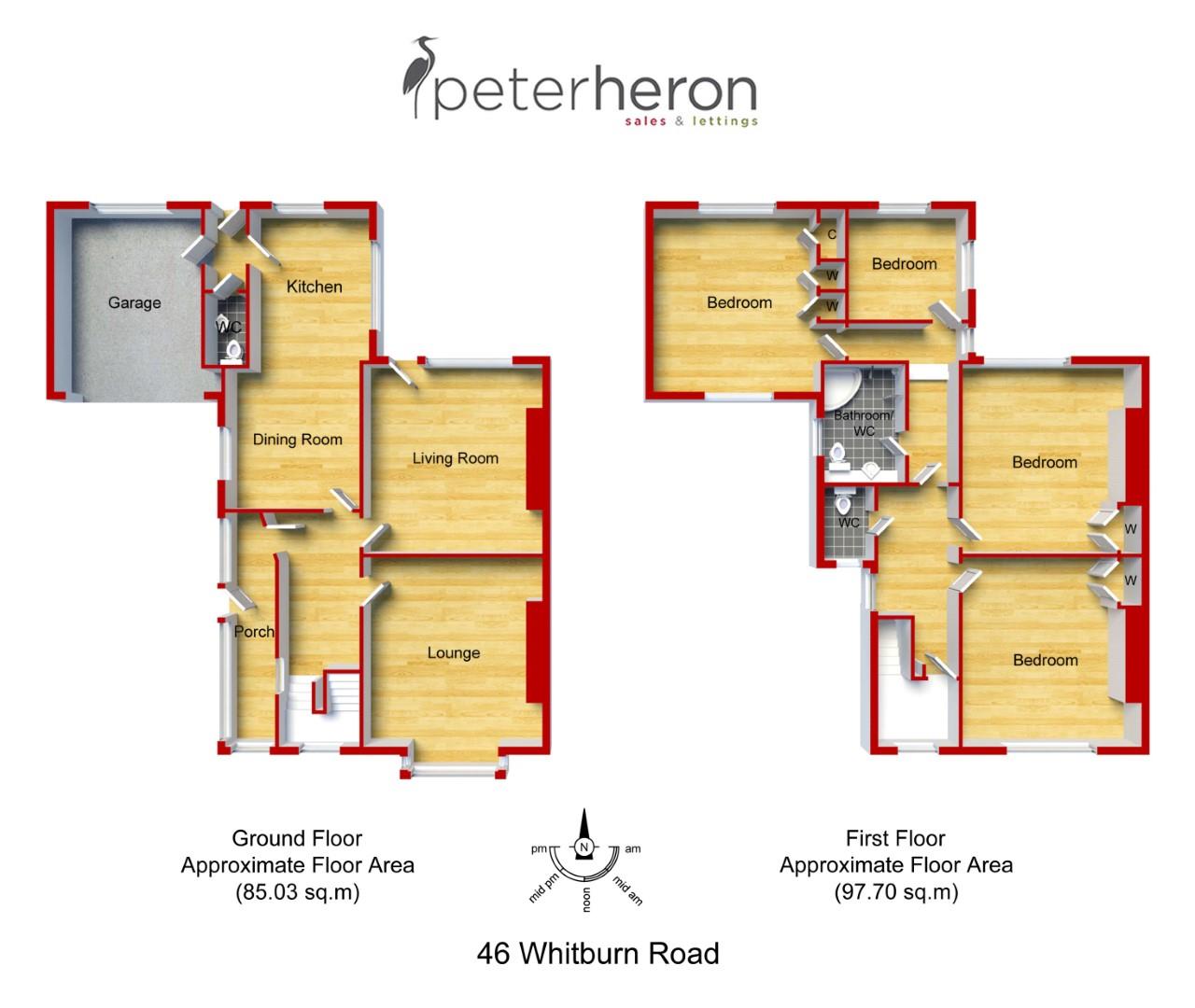 4 bed semidetached house for sale in Whitburn Road, Cleadon