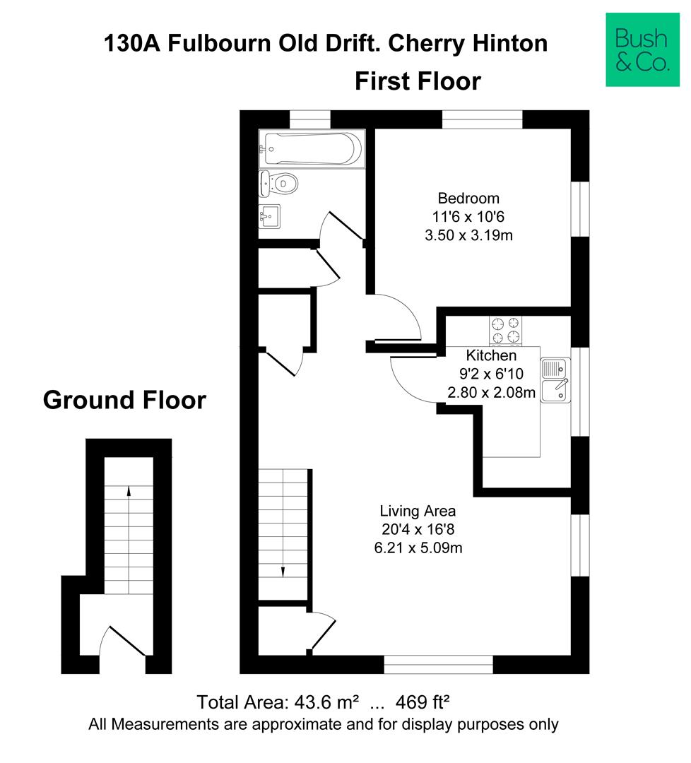 130A, Fulbourn Old Drift, Cambridge floorplan