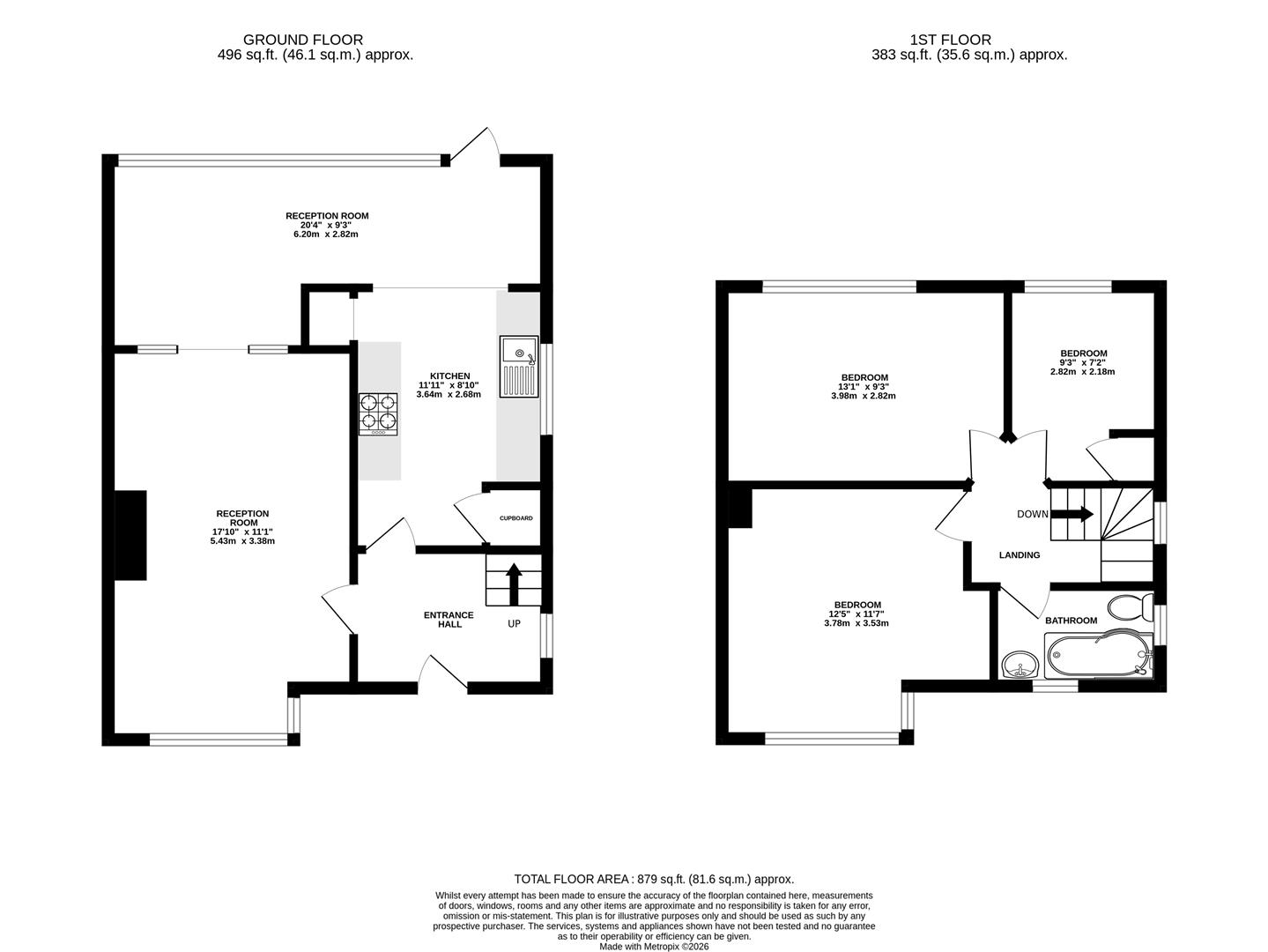 23, Coronation Drive, Hornchurch floorplan