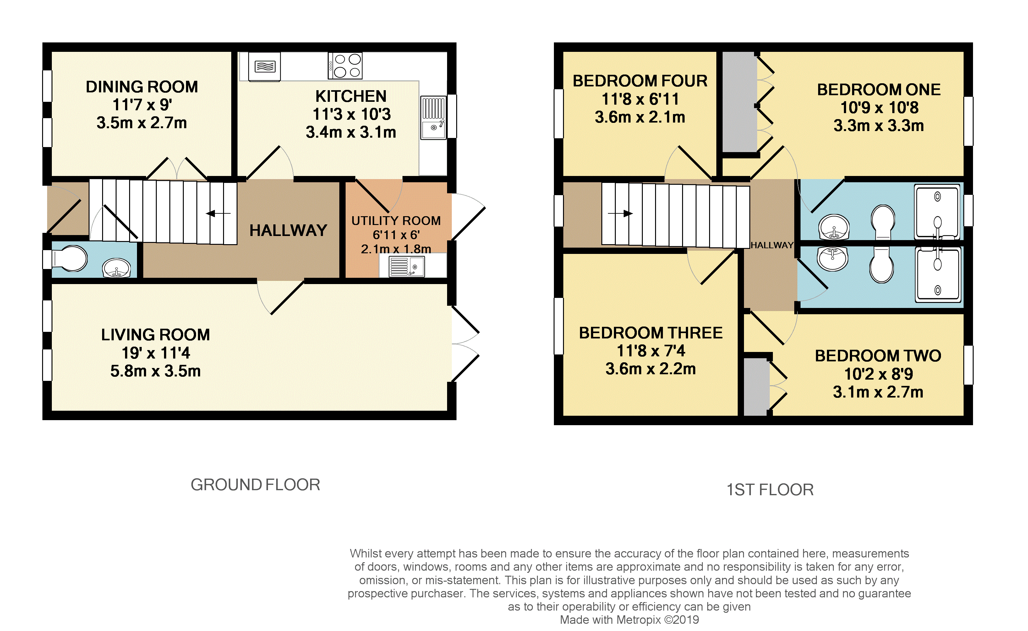 4 Bedrooms Detached house to rent in Banner Way, Stone Cross, Eastbourne BN24