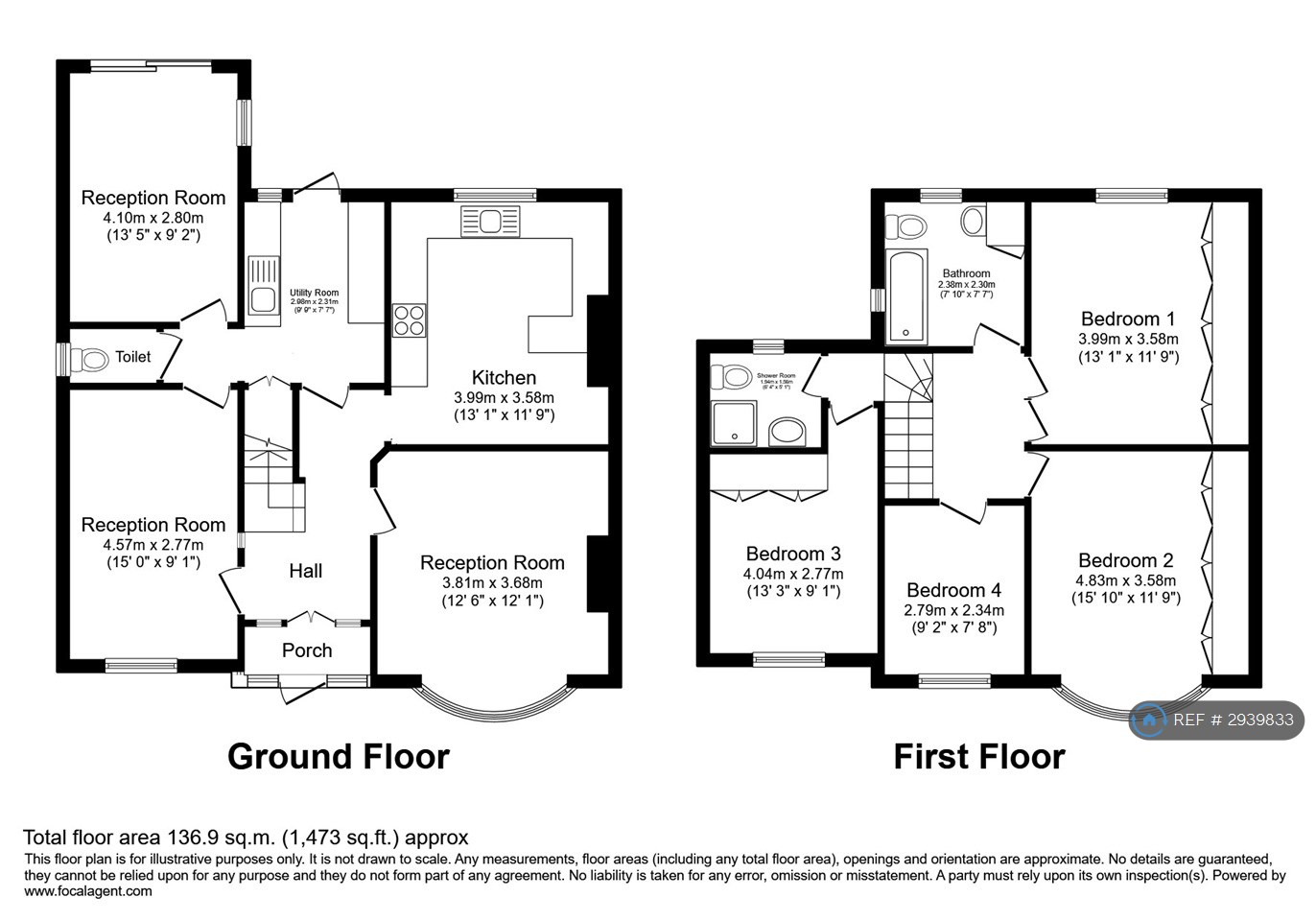 Hook Road, Surbiton floorplan