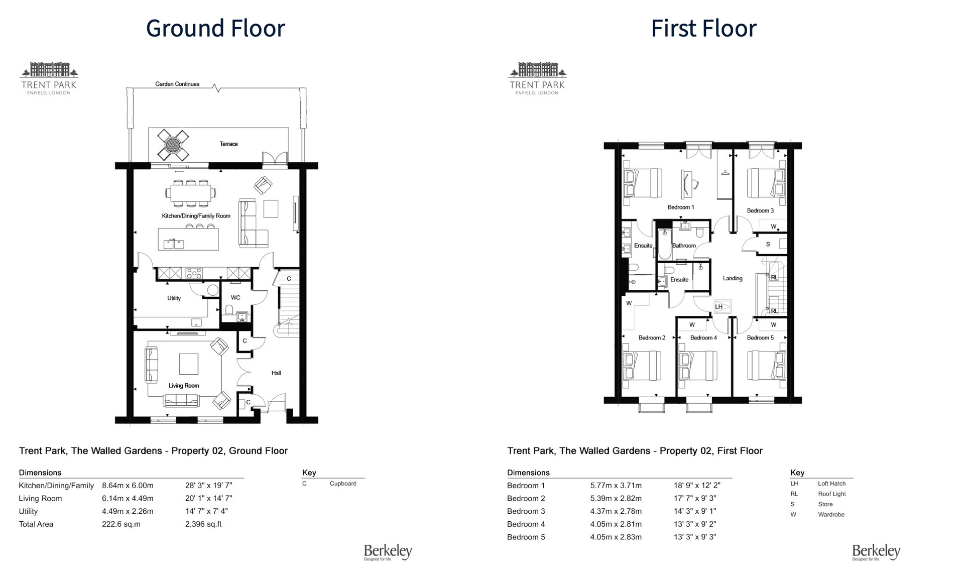 Daffodil Crescent, Barnet floorplan
