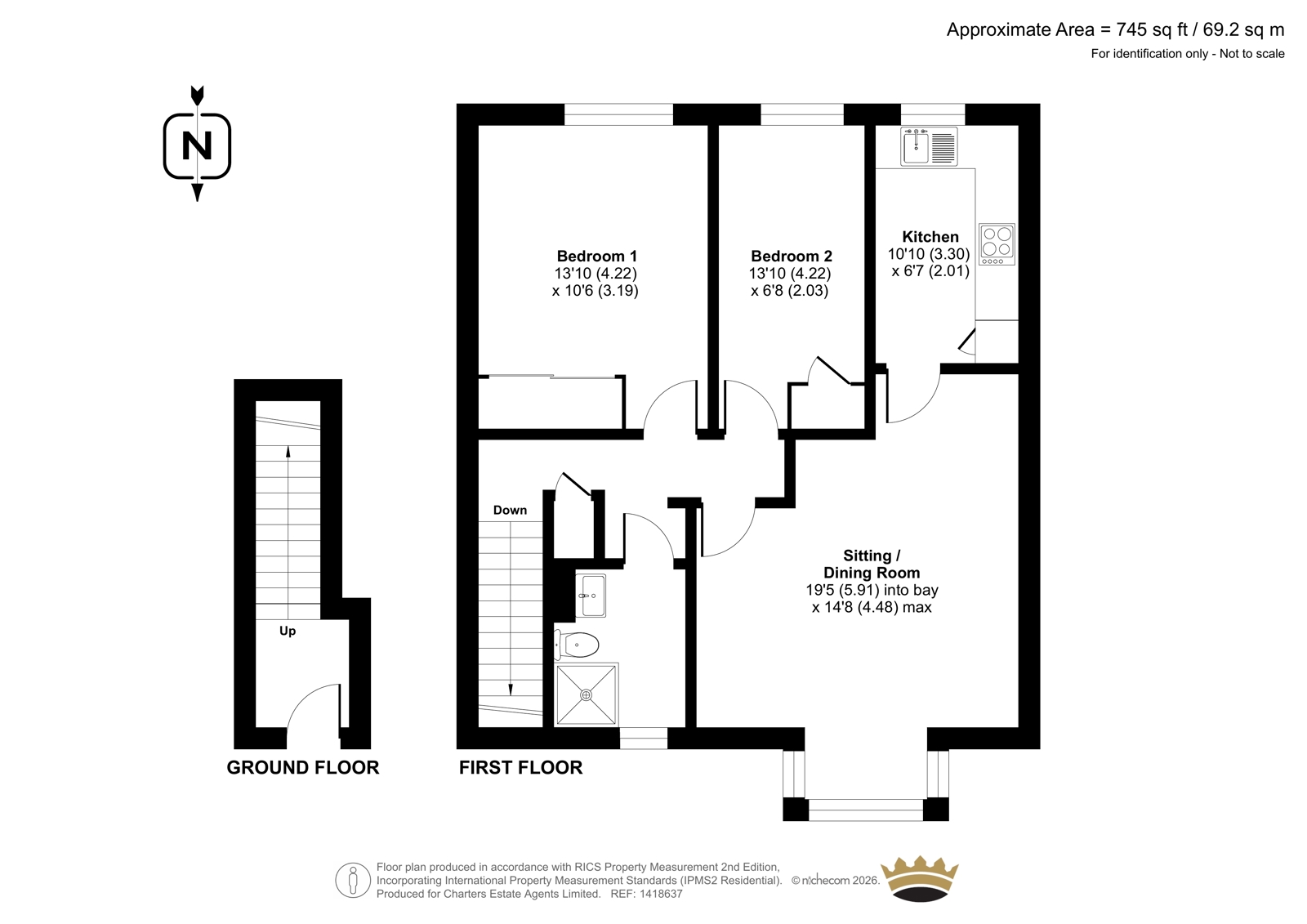 24 Lincoln Court,, Sharon Road, Southampton floorplan
