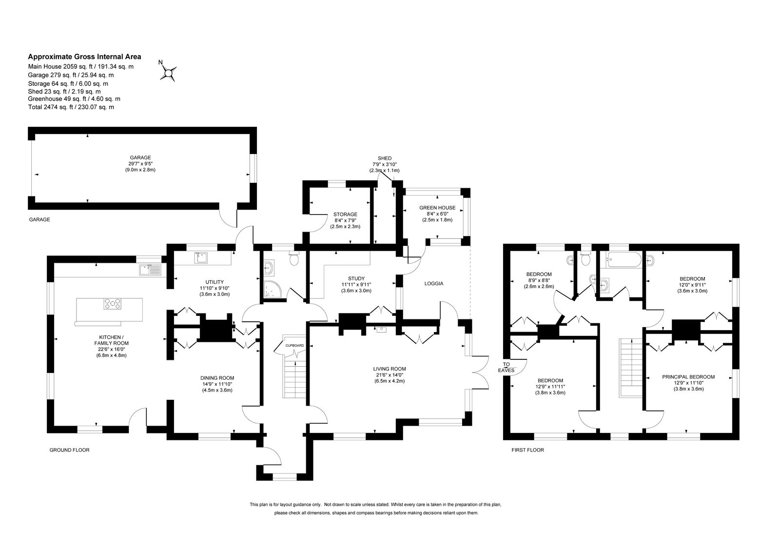 Pincott Cottage, Pincotts Lane, West Horsley floorplan