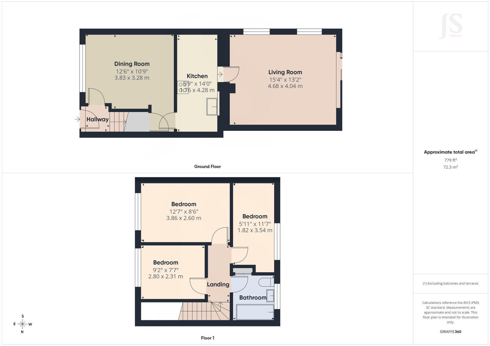 249, Ringmer Road, Worthing floorplan