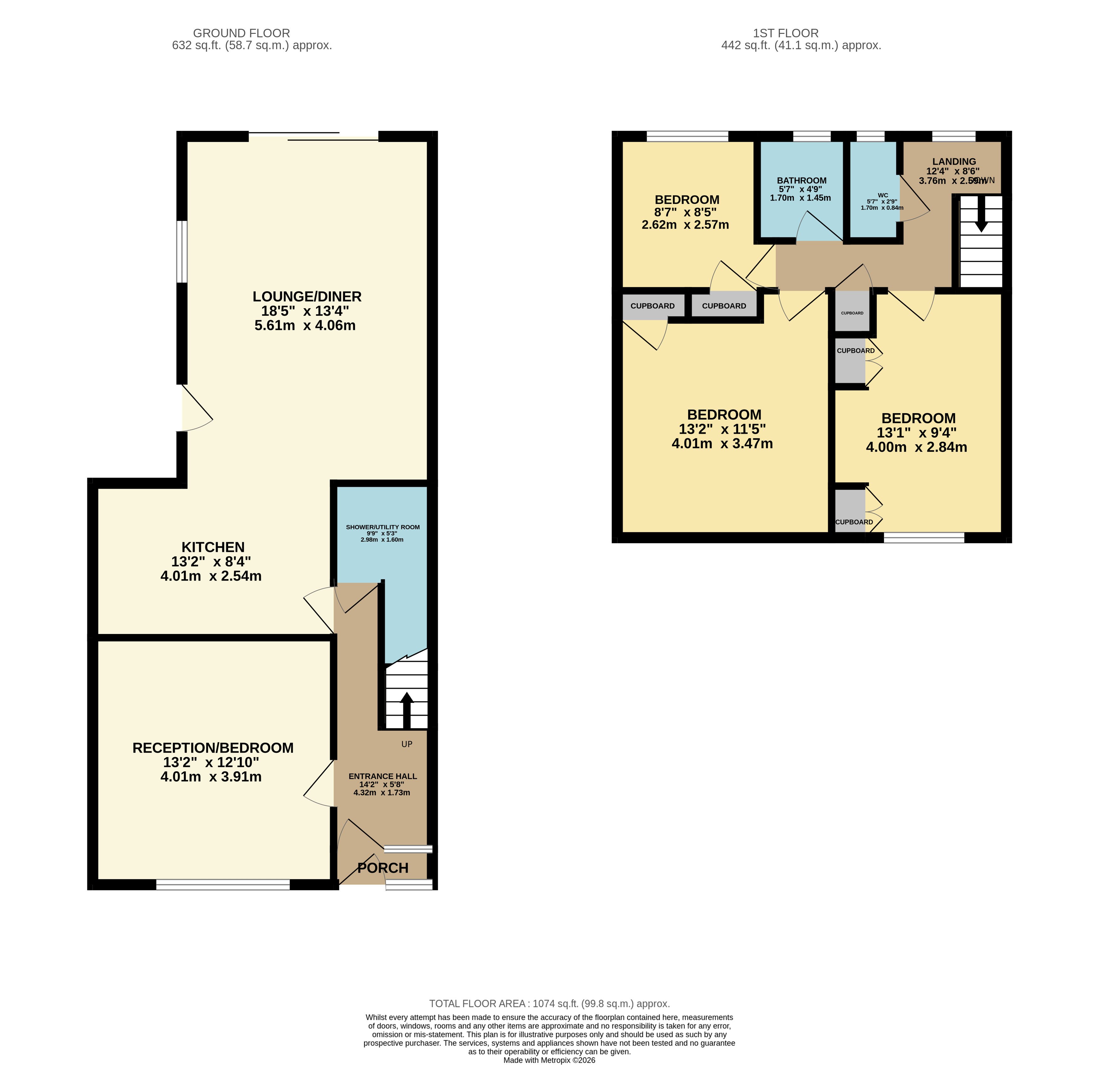 119, Grove Road, Dunstable floorplan