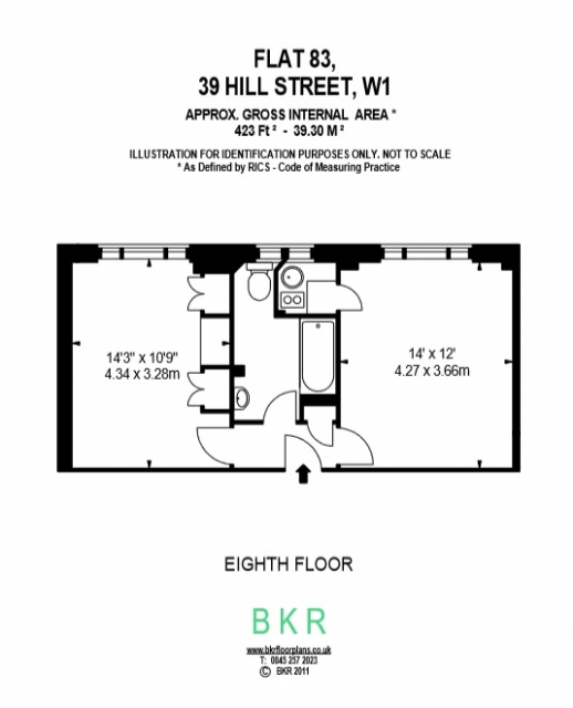 1 Bedrooms Flat to rent in Hill Street, Mayfair, London W1J