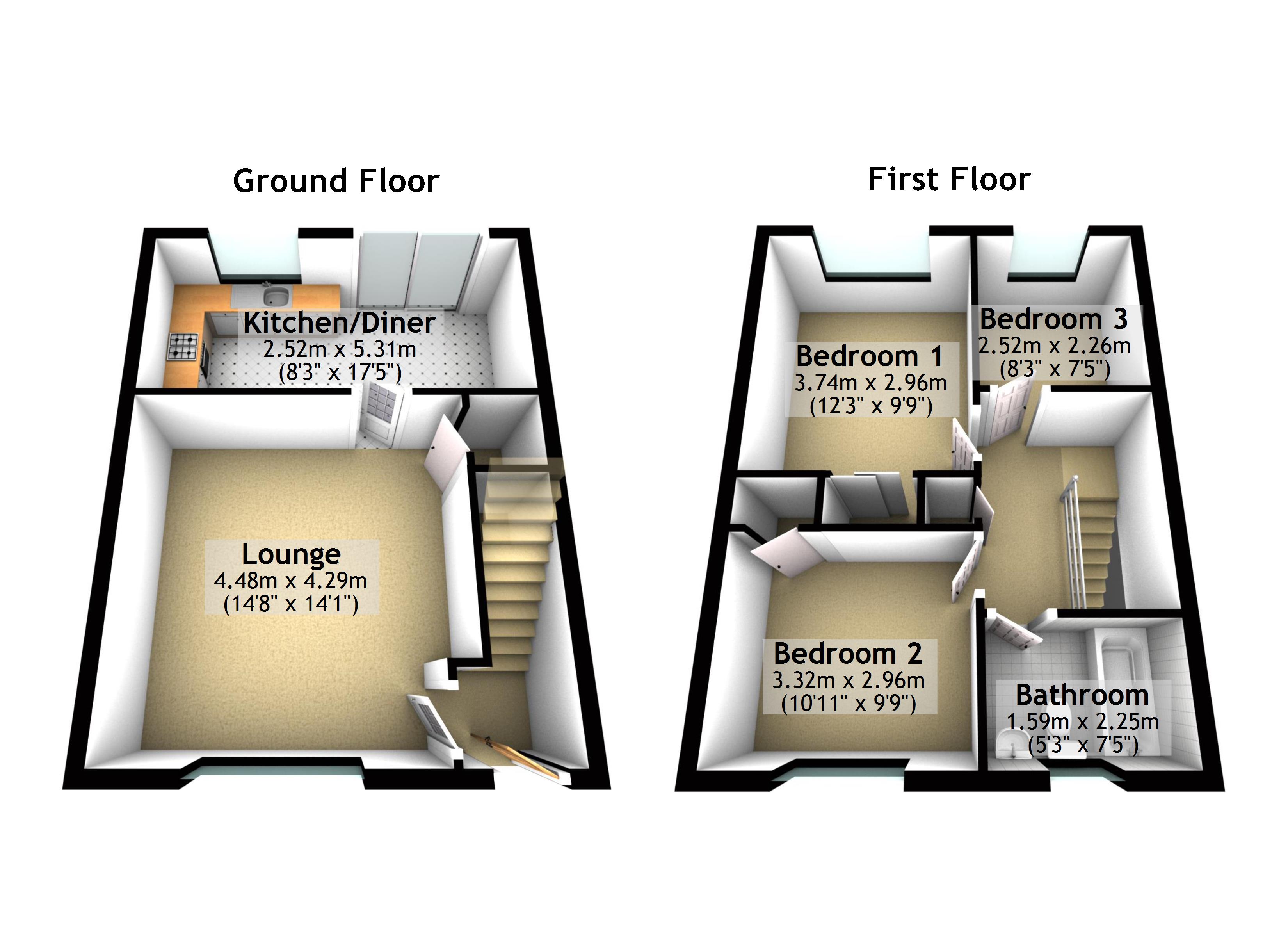 3 Bedrooms Semi-detached house for sale in Willow Grove, Livingston, West Lothian EH54