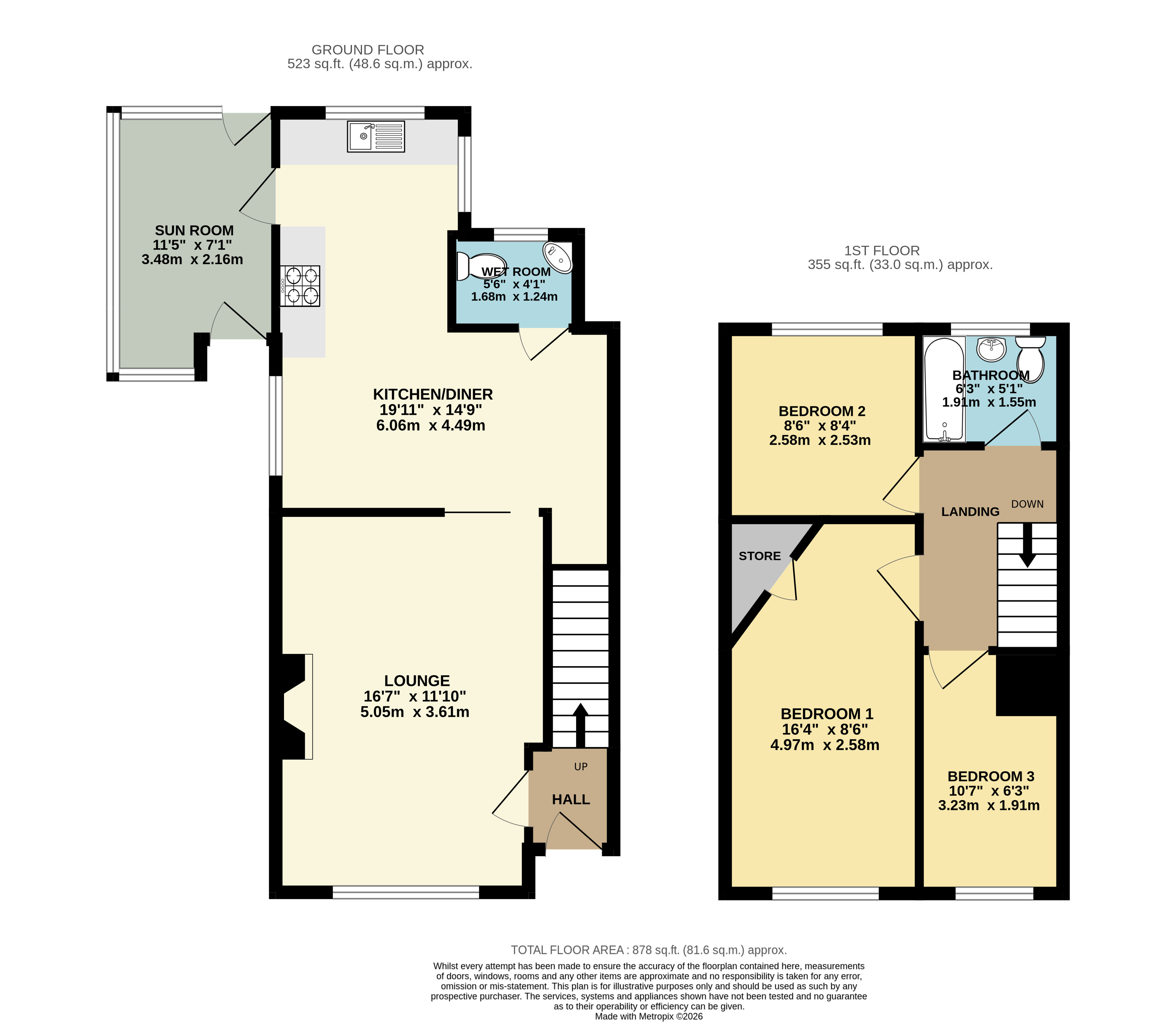 24, Monks Road, Netley Abbey floorplan