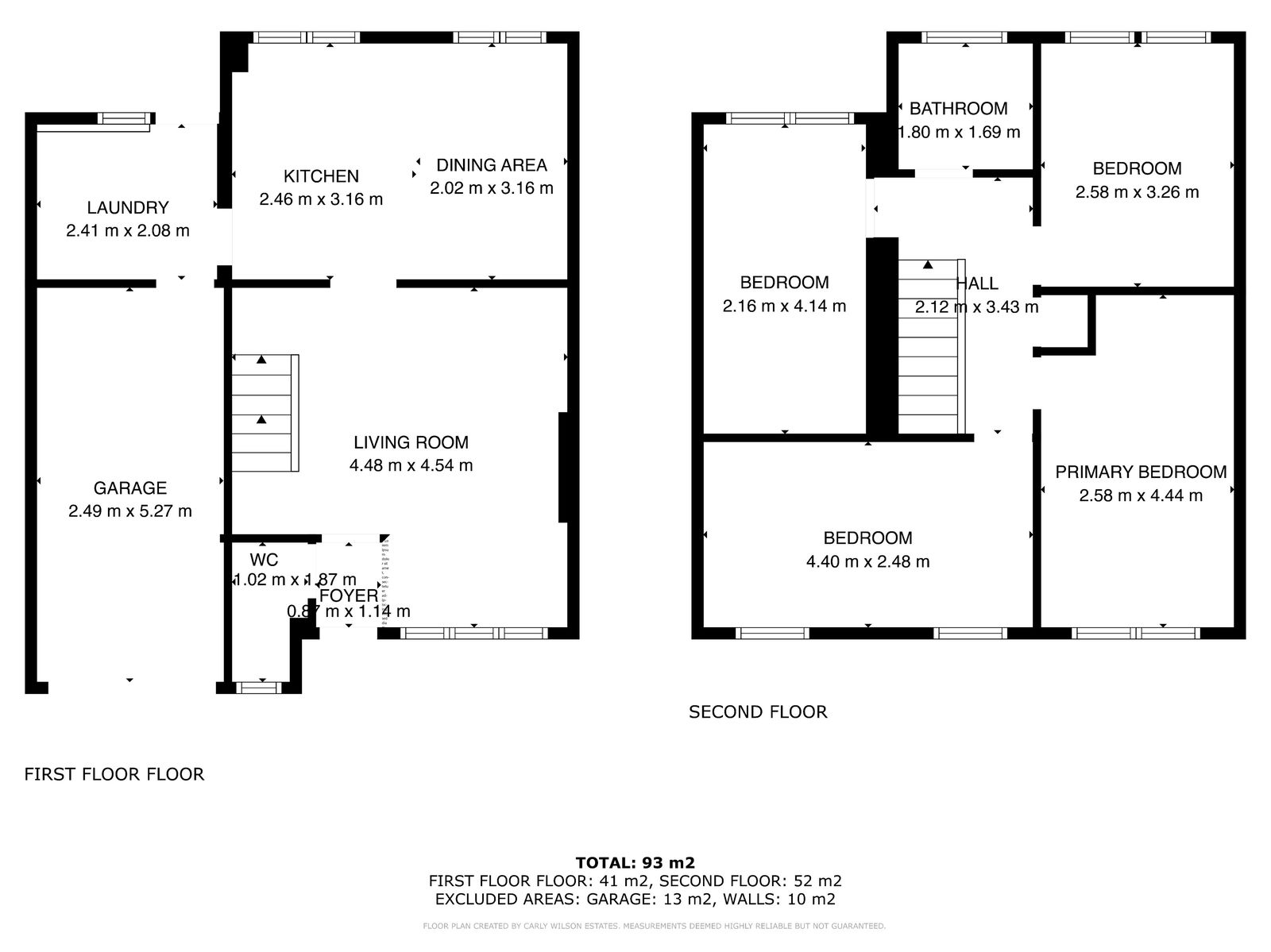 3, Fretwell Close, Rotherham floorplan