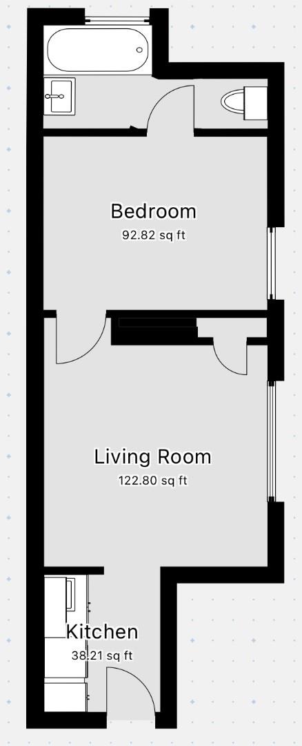 Flat 2, 64, Leigh Road, Eastleigh floorplan