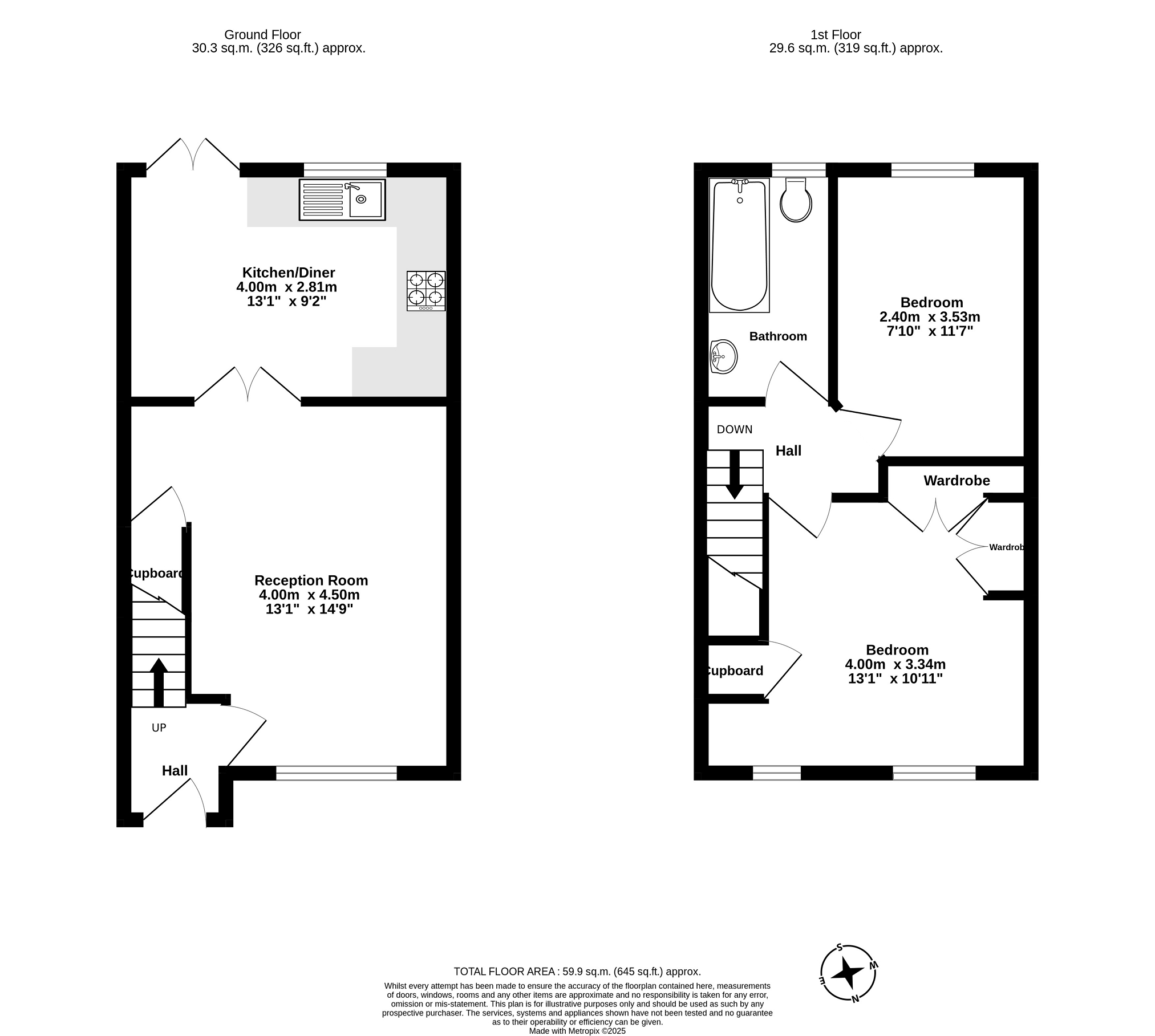 7, Charles Babbage Close, Chessington floorplan