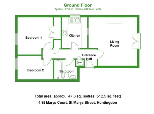 6, Huntingdon floorplan
