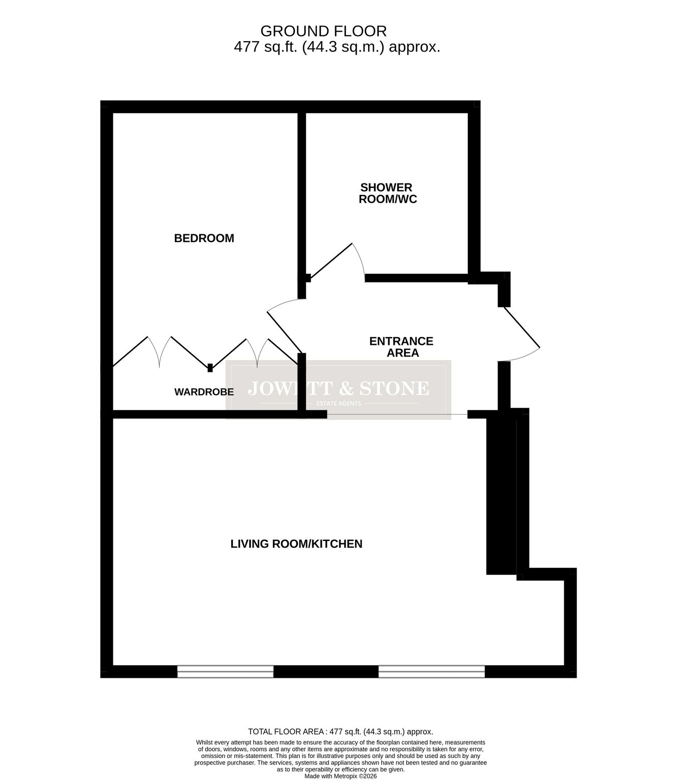 117a, Station Road, Leicester floorplan
