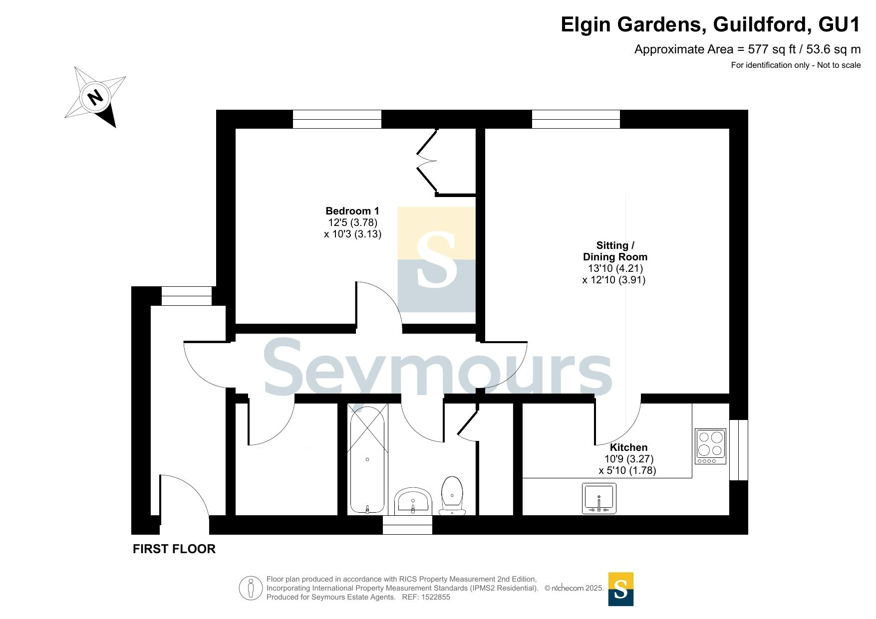 8, Elgin Gardens, Surrey floorplan
