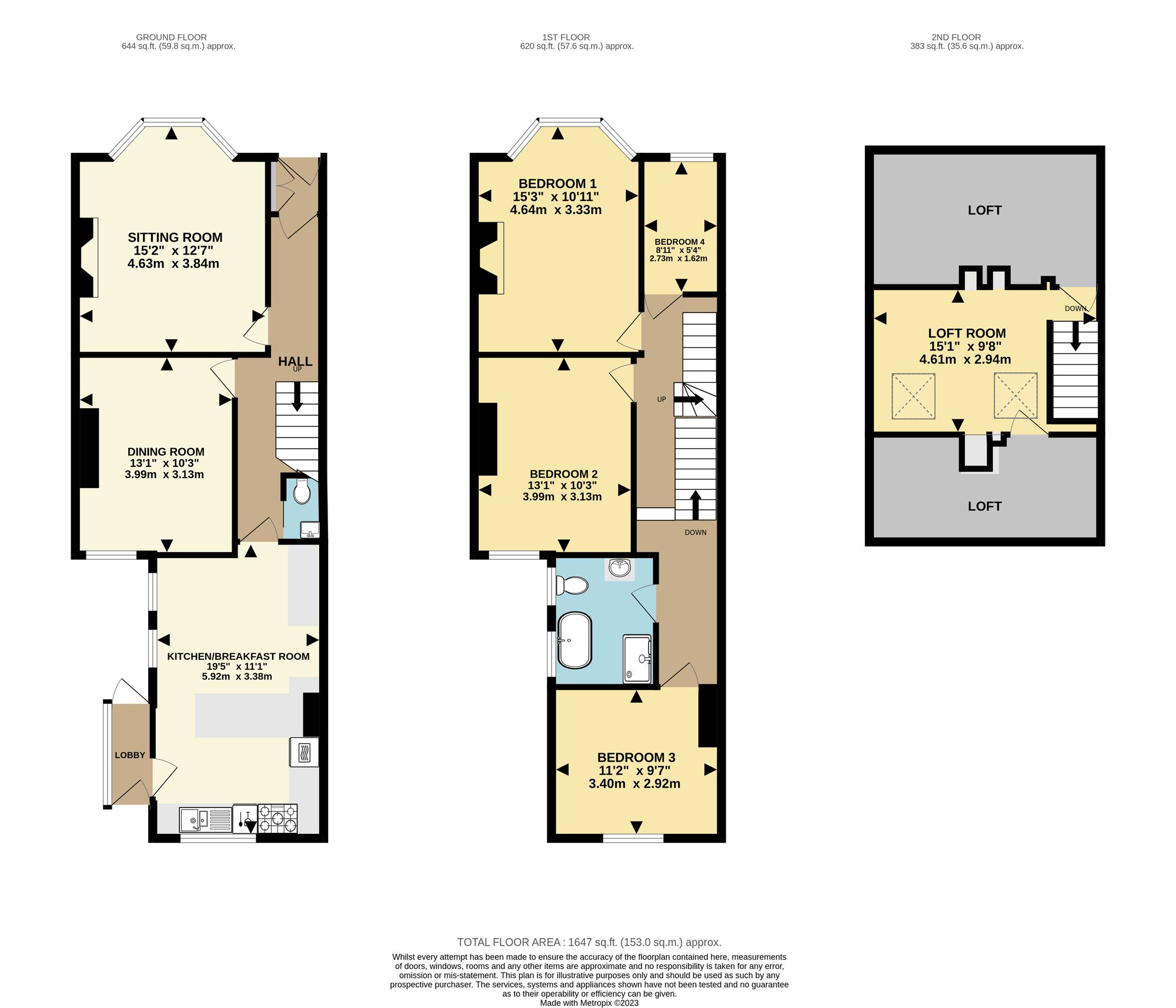 82 Reddenhill Road, Torquay floorplan