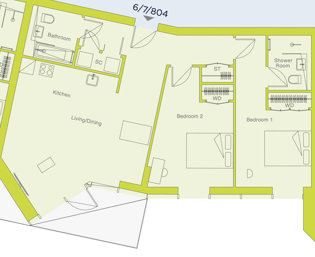 Riverside Quarter, Point Pleasant, London floorplan