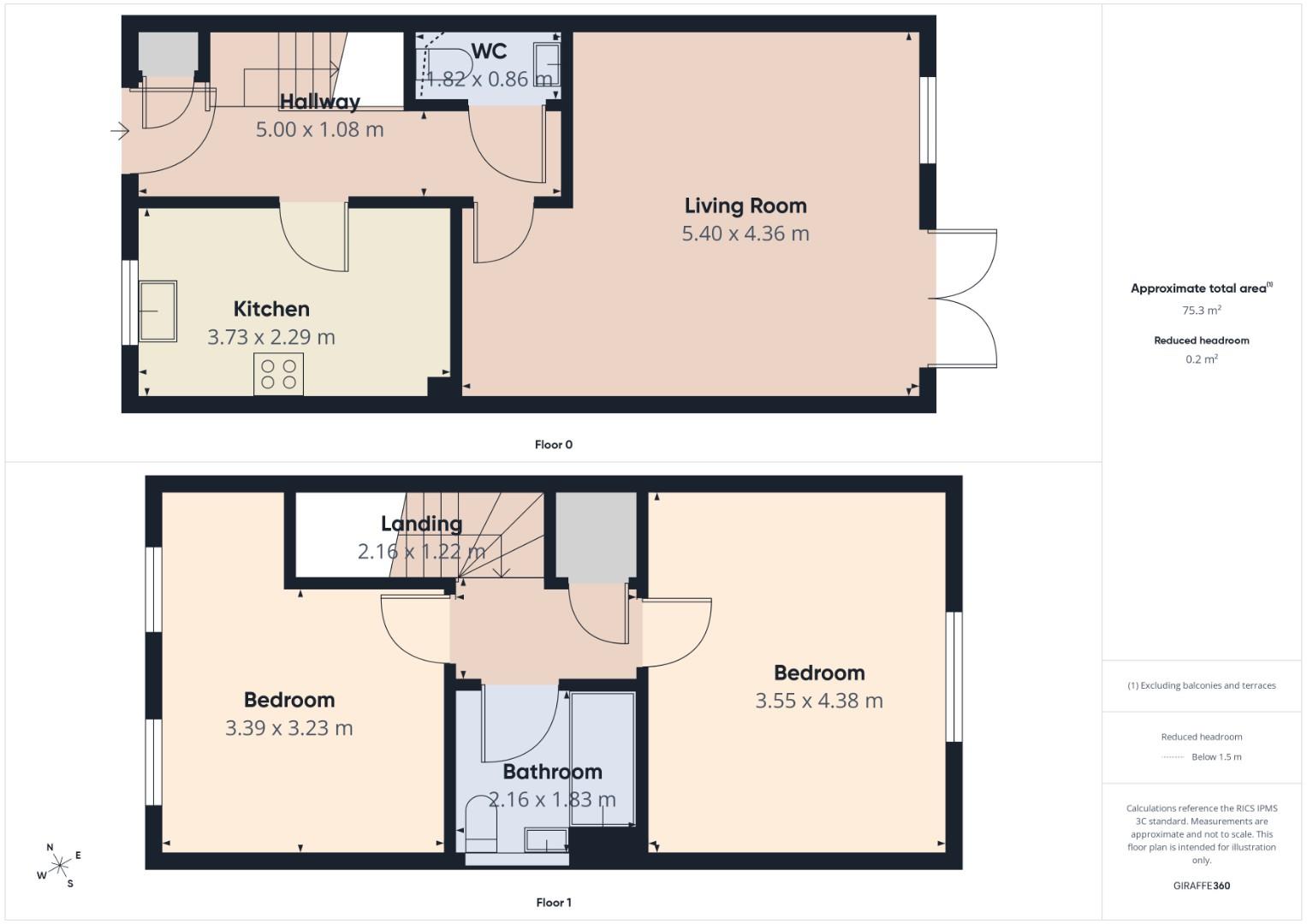 Peacock Road, Thornbury floorplan