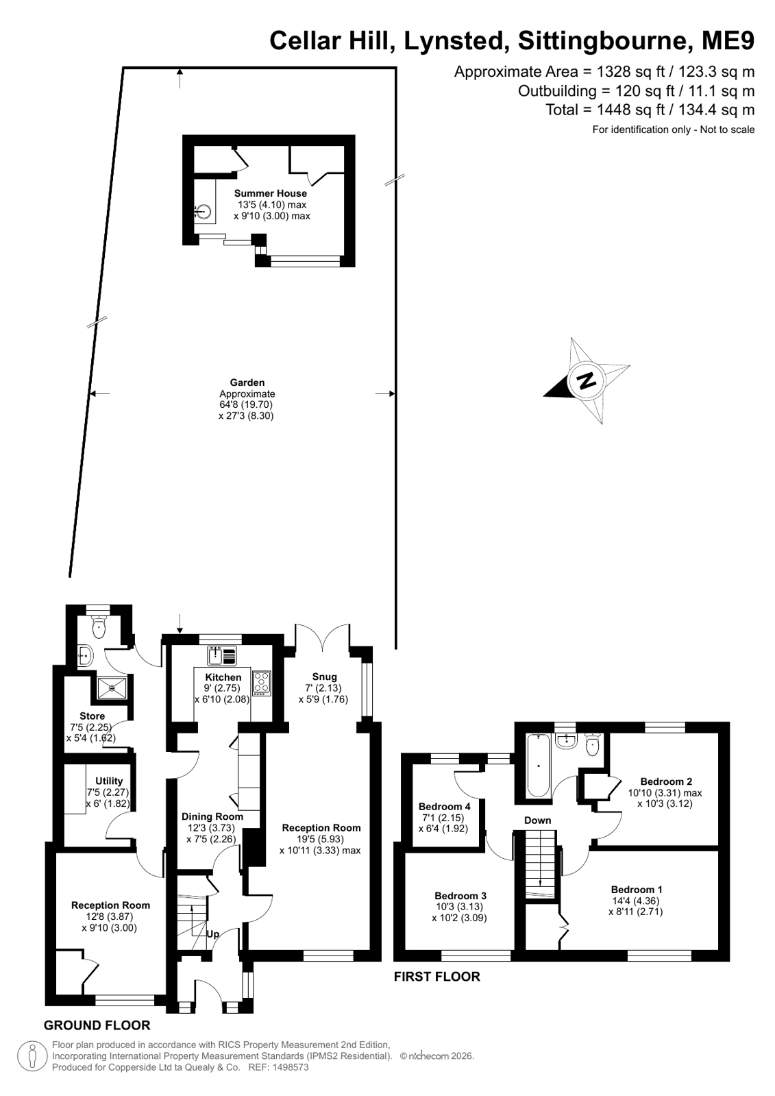 1, Cellar Hill, Sittingbourne floorplan