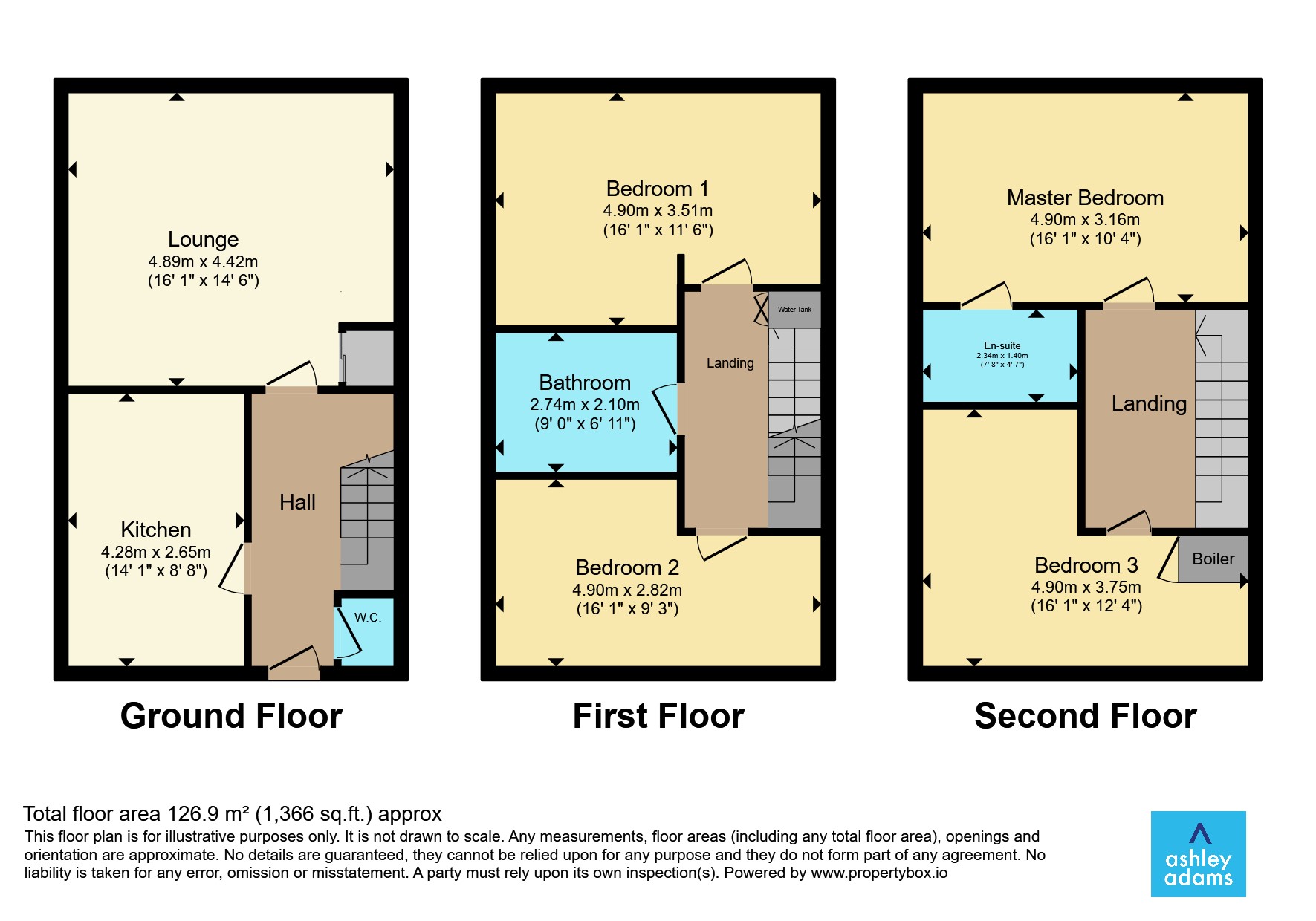7, Caithness Crescent, Derby floorplan