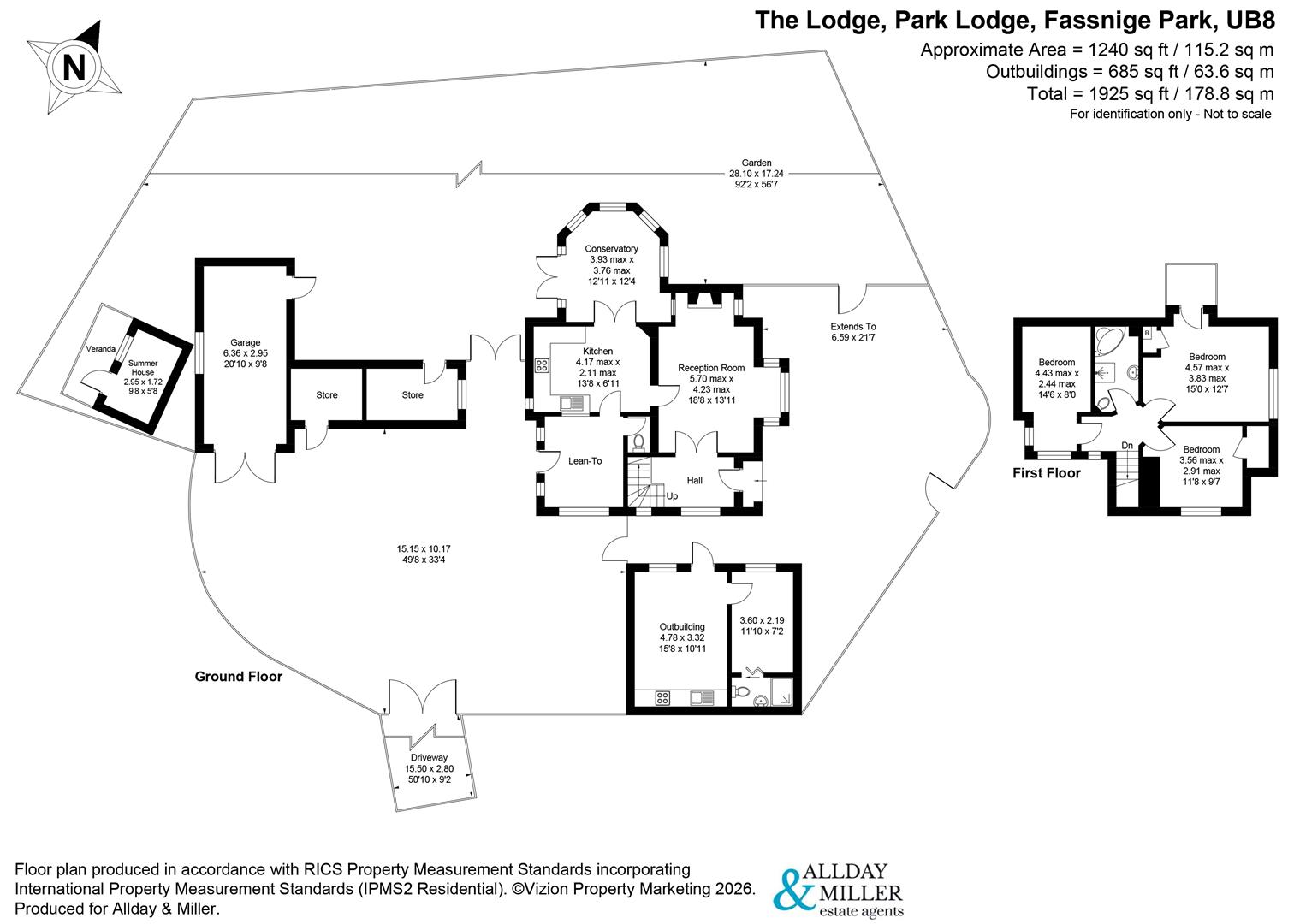 The Cottage, Fassnidge Park, Rockingham Parade, Uxbridge floorplan
