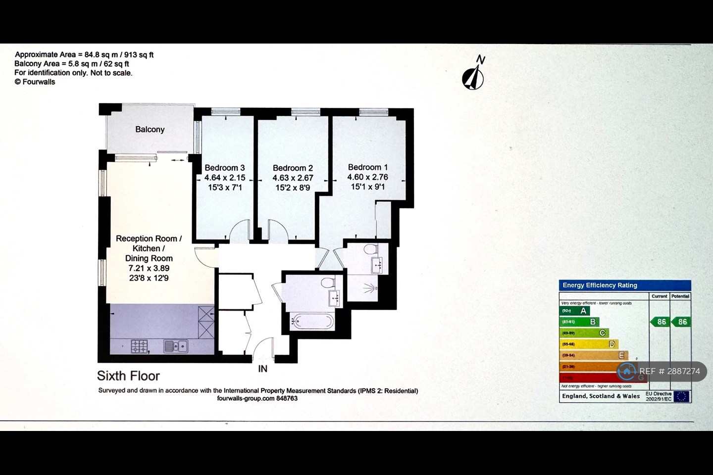 Murdoch Court Rookwood Way, London floorplan