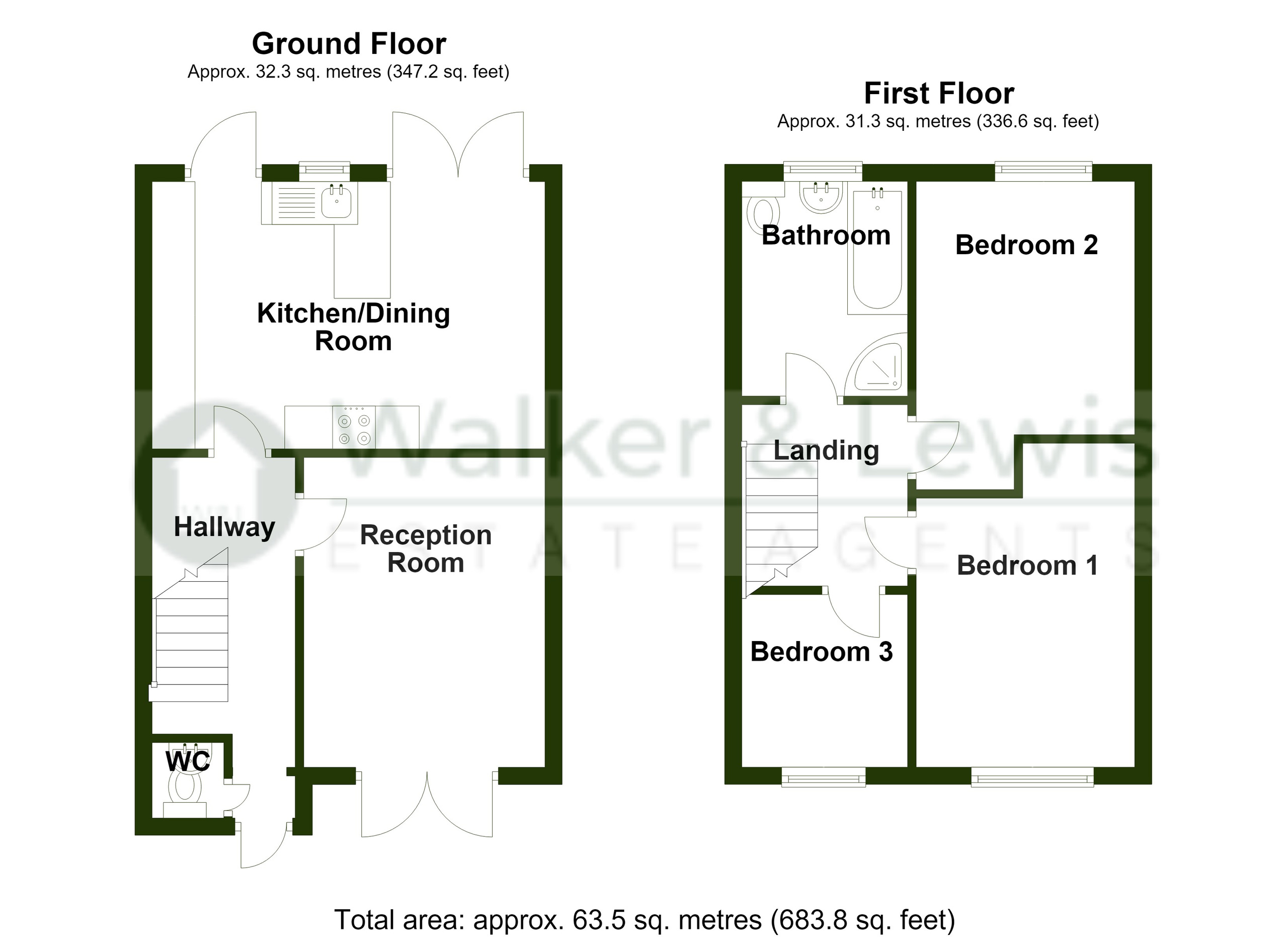 30, Lupin Close, Merthyr Tydfil floorplan