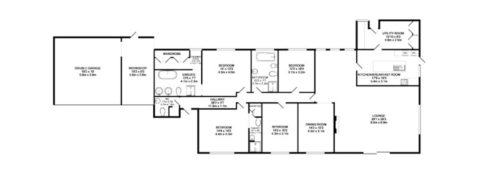 The Walled Garden Hall Lane, Nottingham floorplan