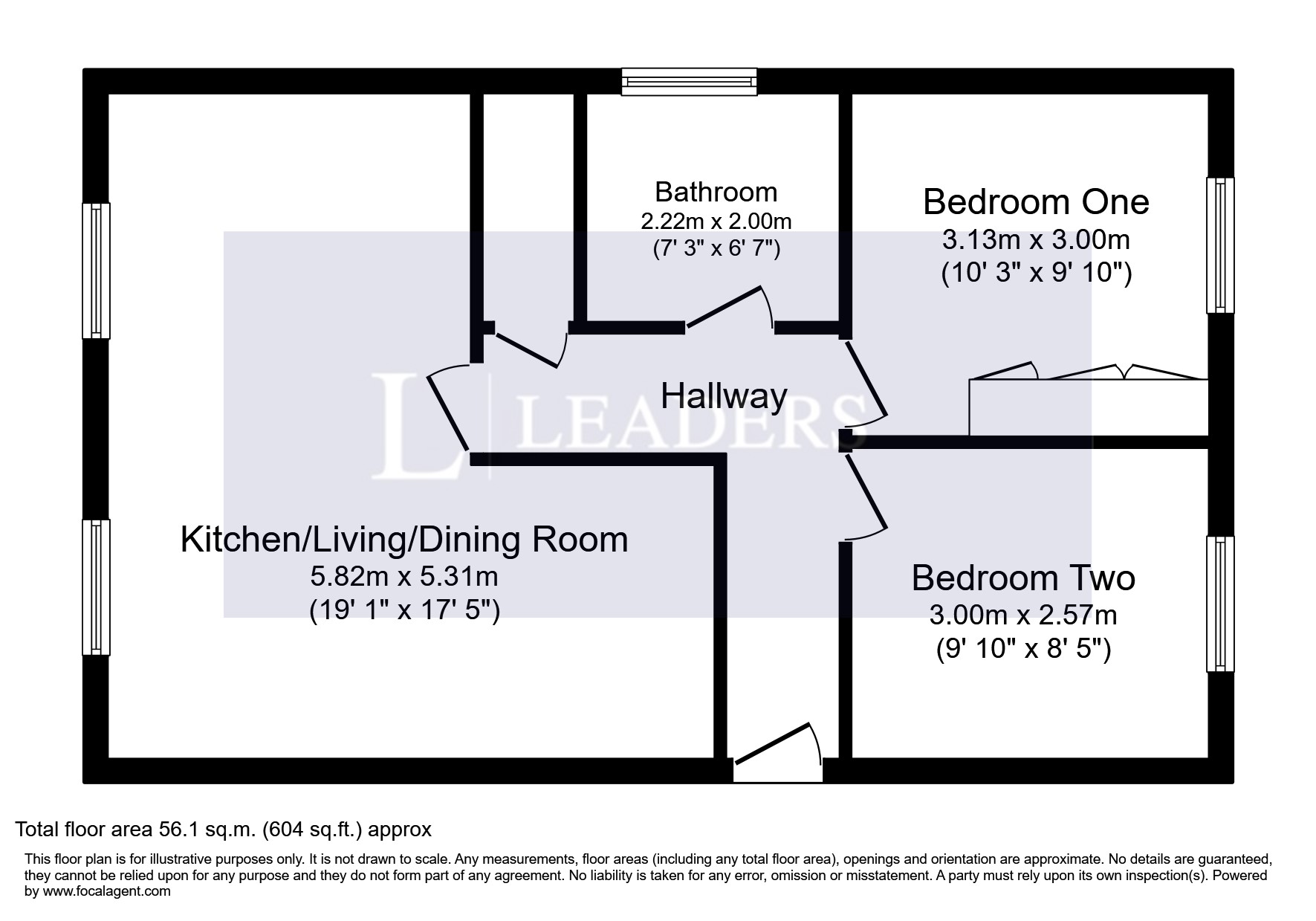 32, Badgerdale Way, Littleover floorplan