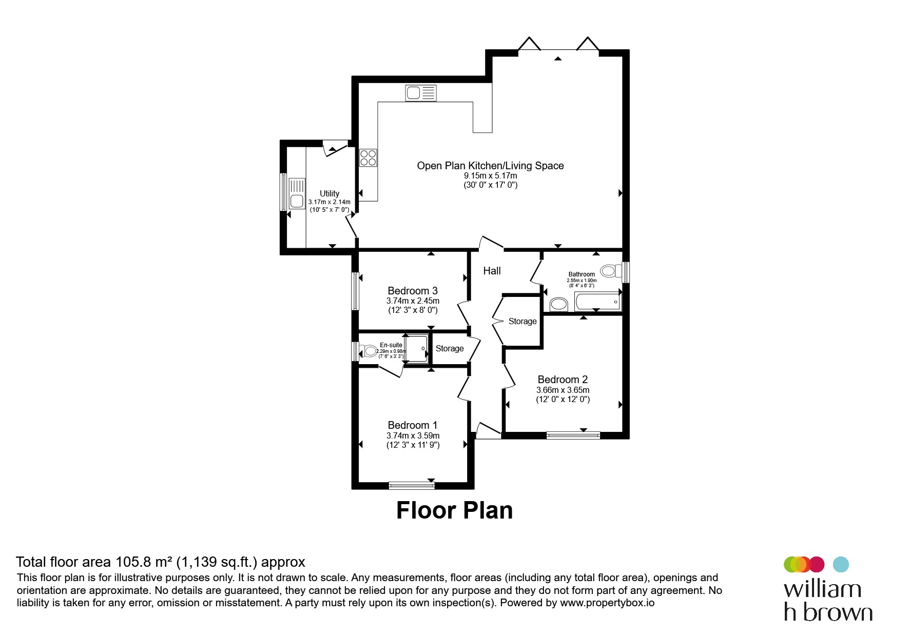 Plot 2, Montrose Gardens, Frinton-On-Sea floorplan