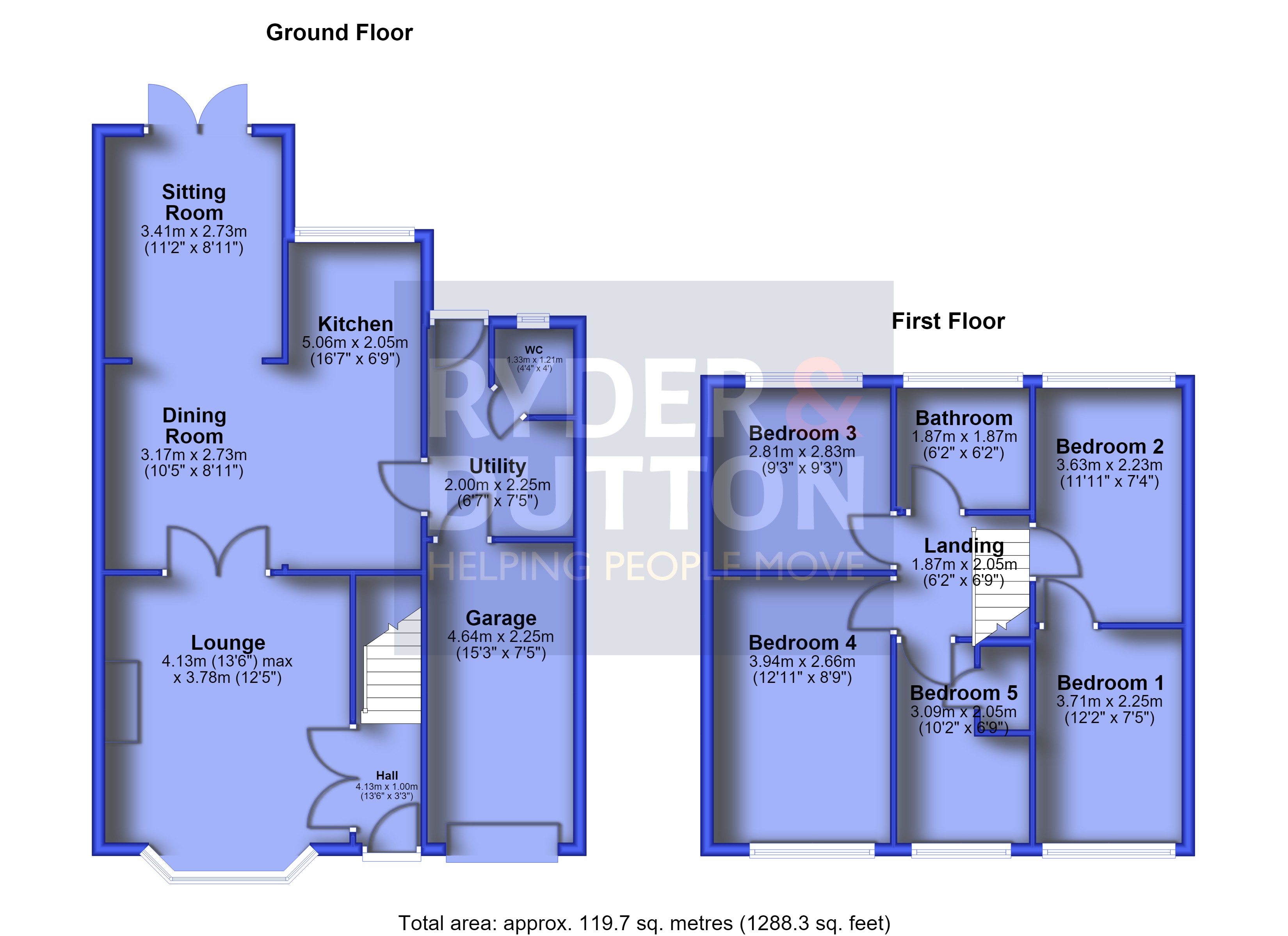 38, Boarshaw Crescent, Manchester floorplan