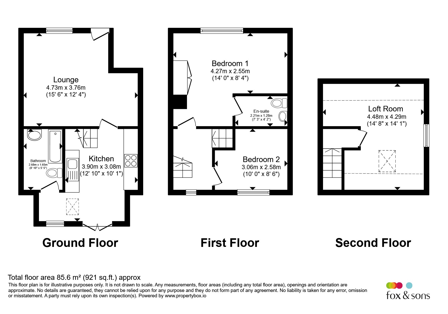 ., The Nook, Ilminster floorplan