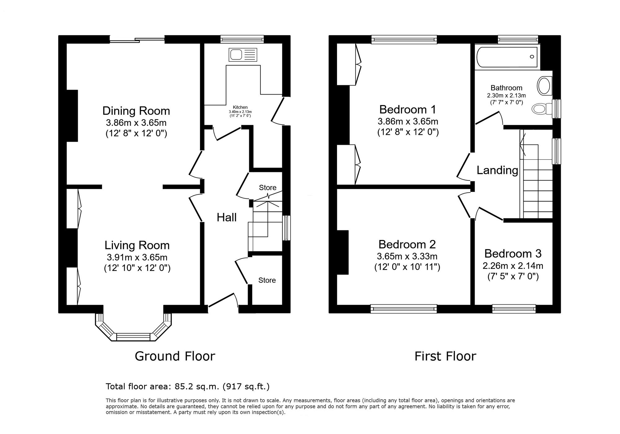 41 Parkland Crescent, Leeds floorplan