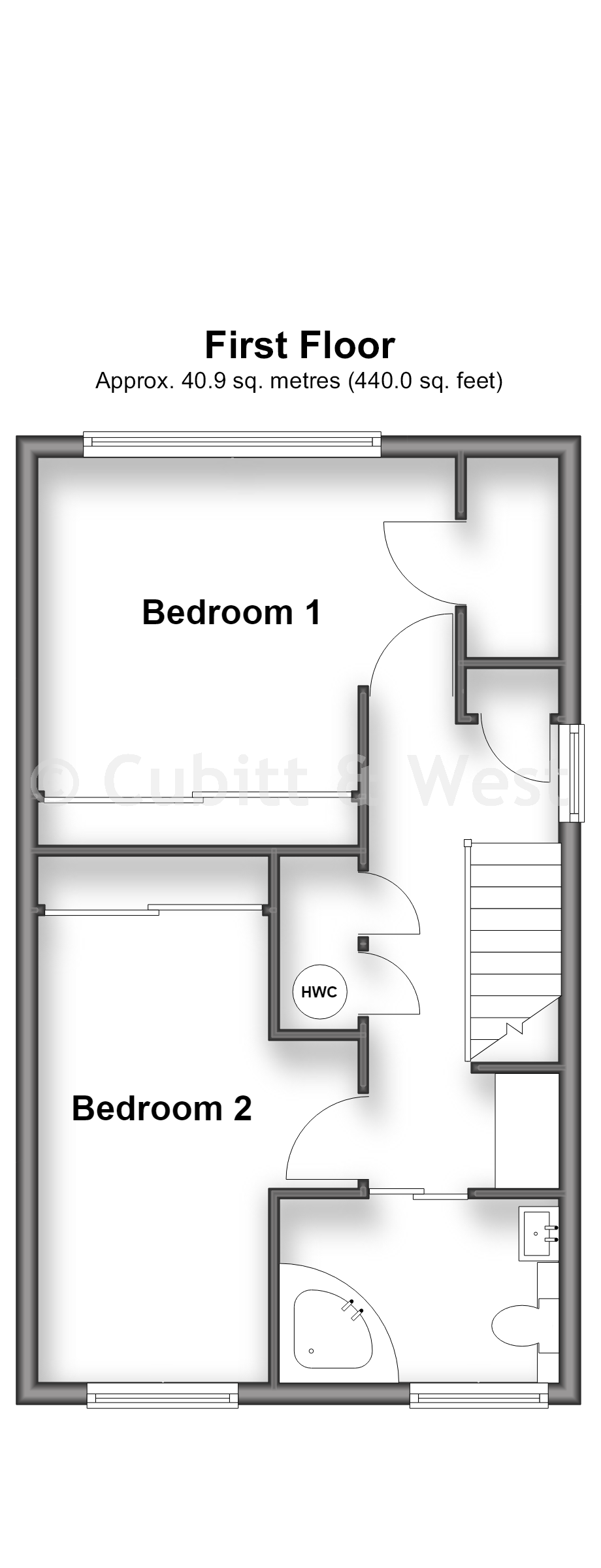 10, Foxley Close, Redhill floorplan