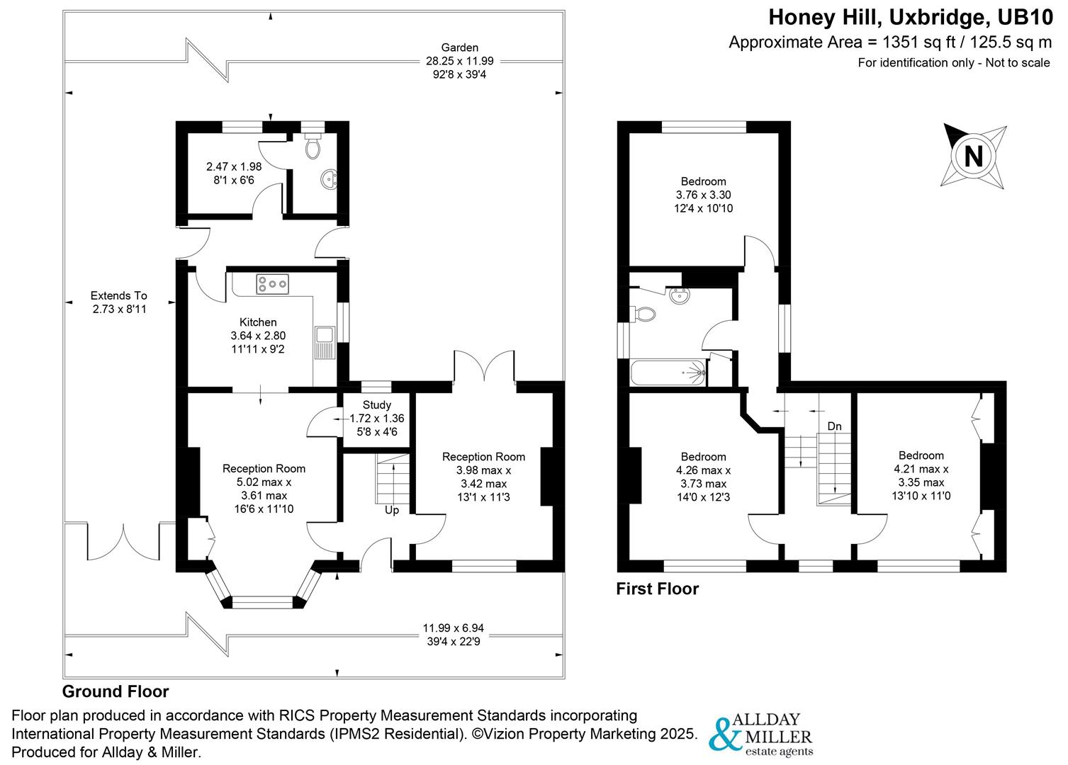 14, Honey Hill, Uxbridge floorplan