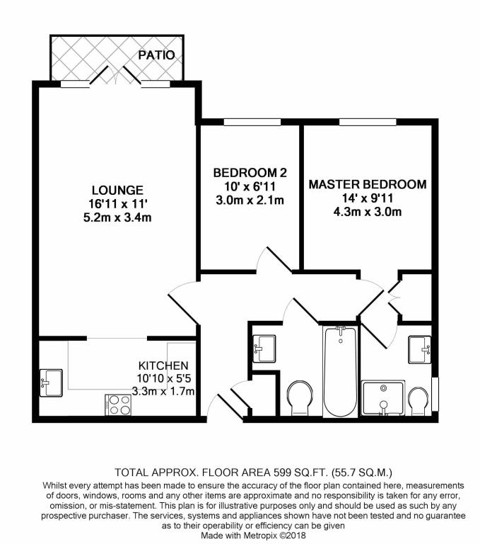 2 Bedrooms Flat to rent in Shuna, Woodham KT15