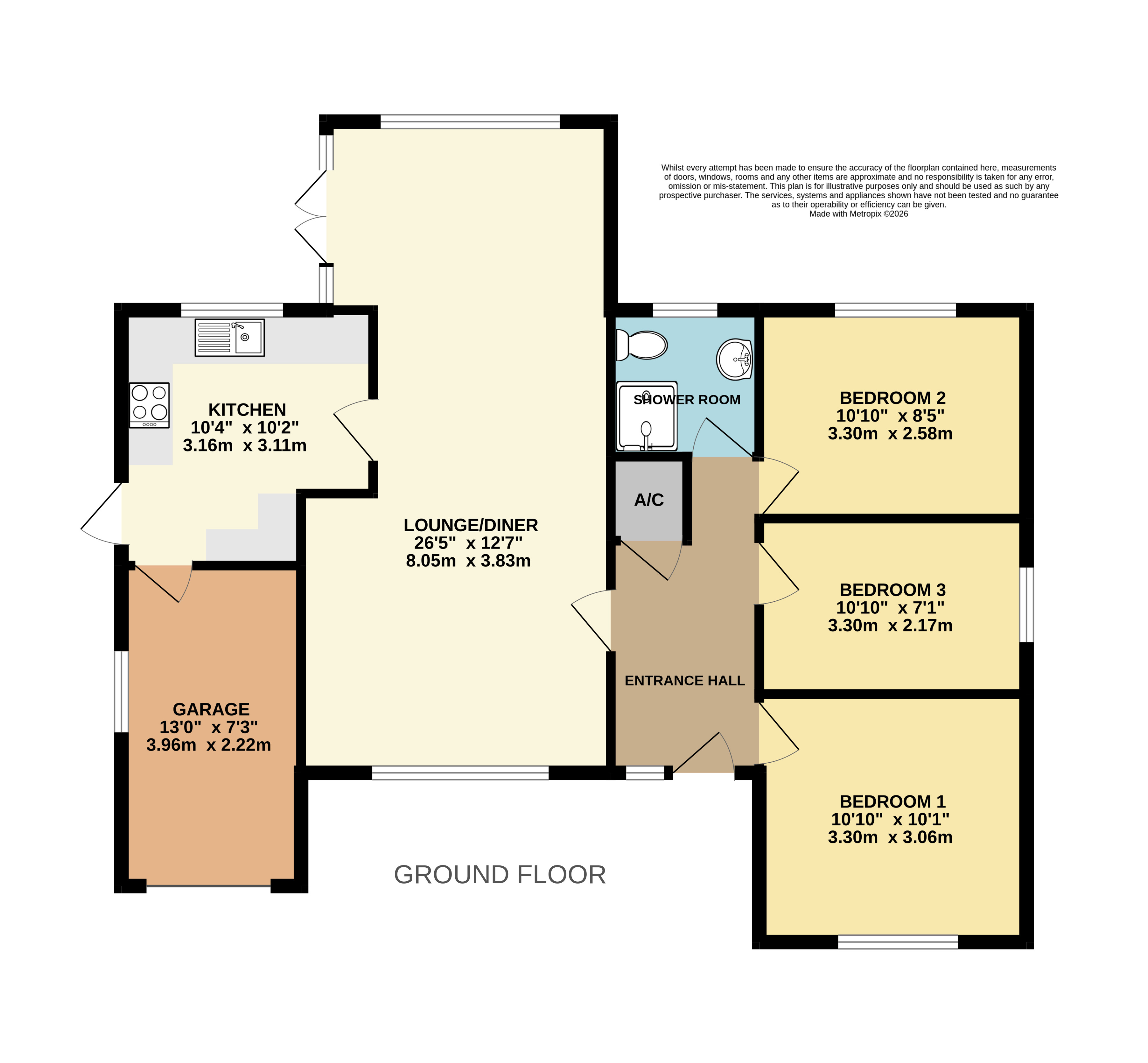 6, Elmfield Road, Barnstaple floorplan