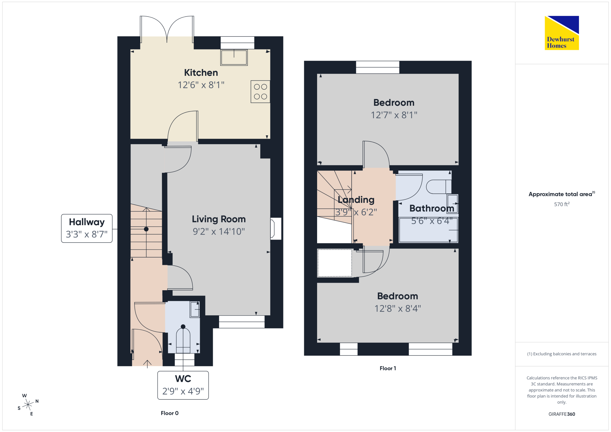 12, Laund Gardens, Lancaster floorplan
