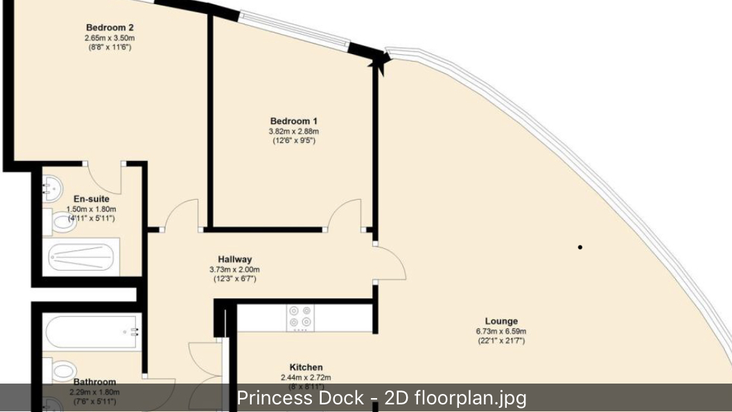 2 Bedrooms Flat for sale in William Jessop Way, Liverpool L3