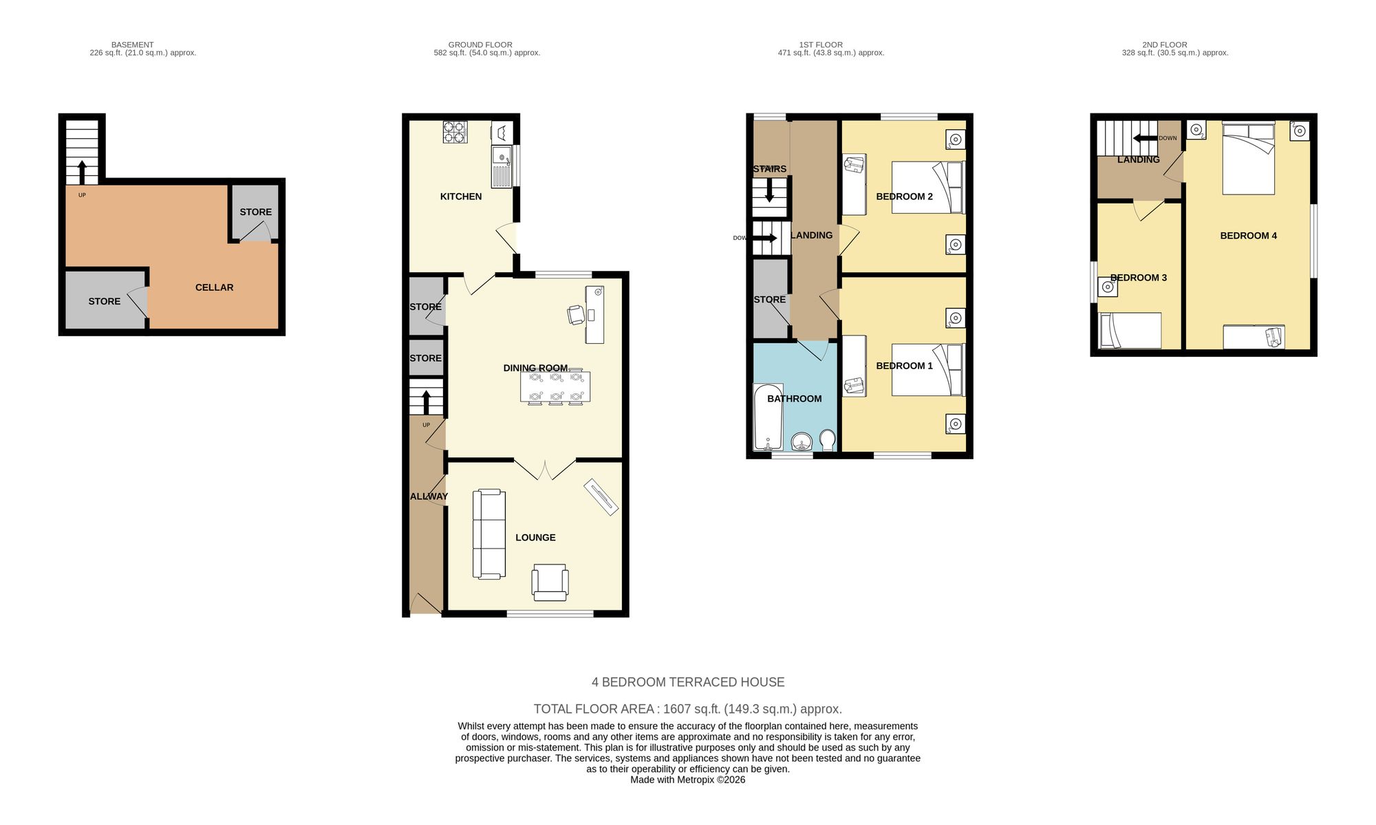 402 Blackmoorfoot Road, Huddersfield floorplan
