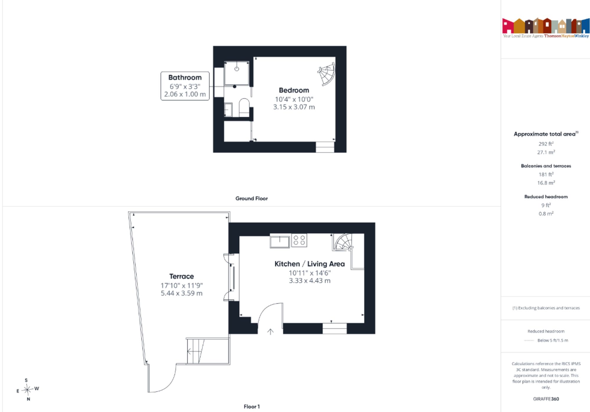 7b Market Square, Carnforth floorplan