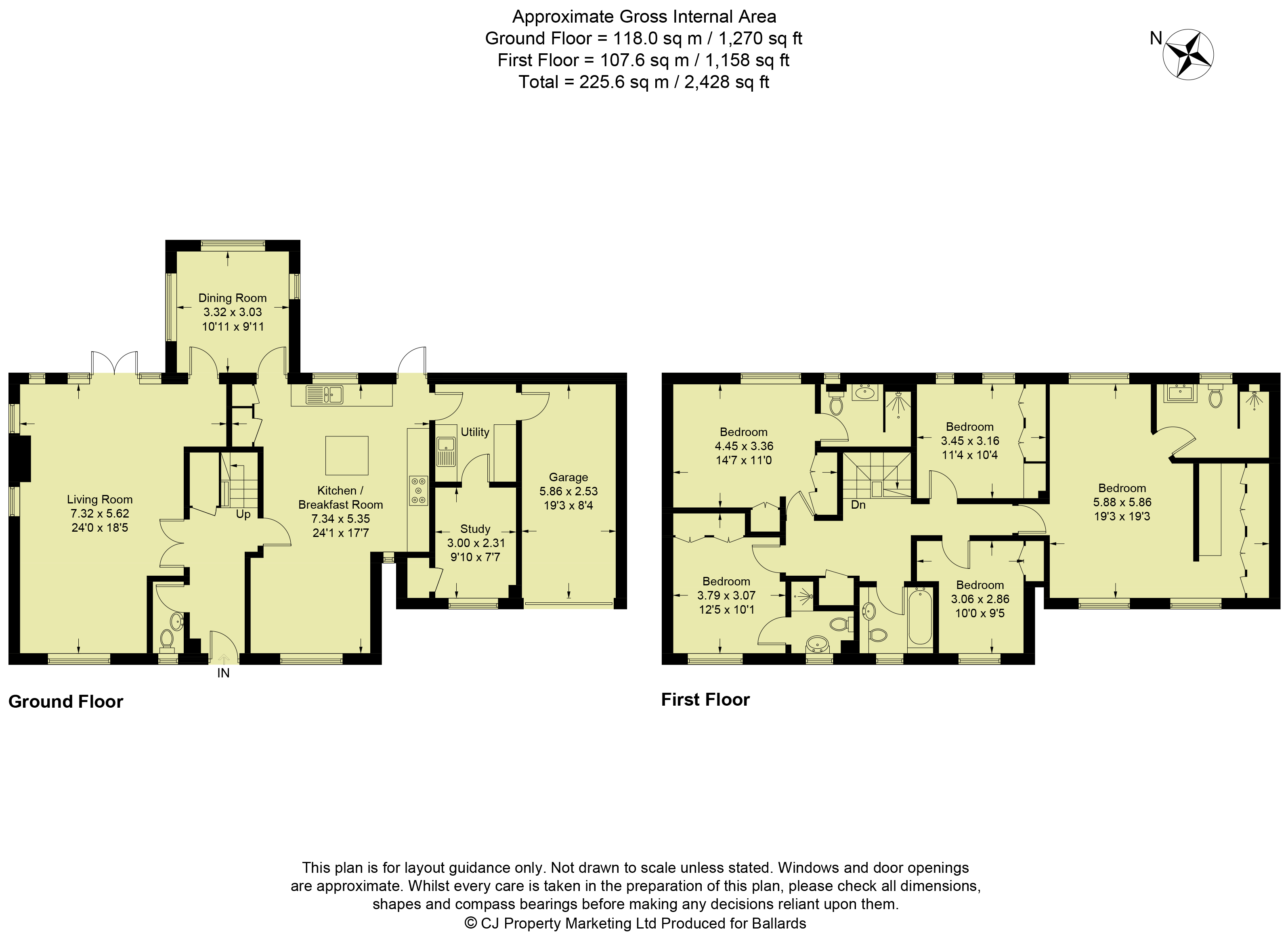 35, Gossmore Lane, Marlow floorplan