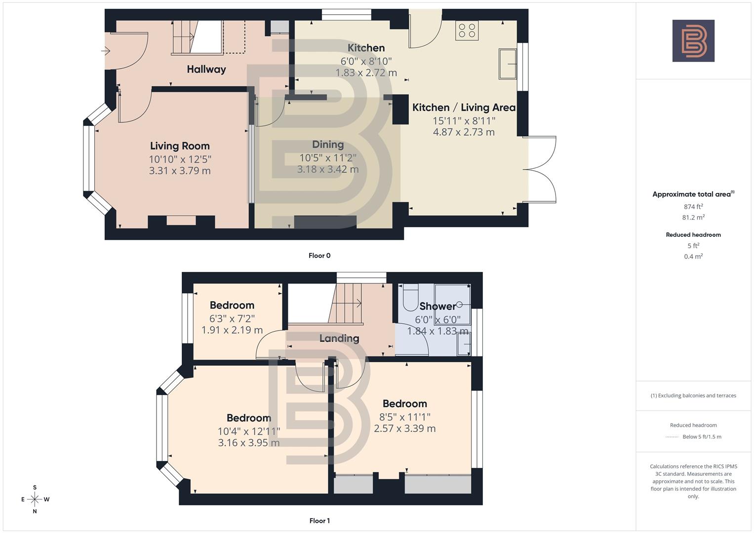 53, Wheatfield Road, Rugby floorplan