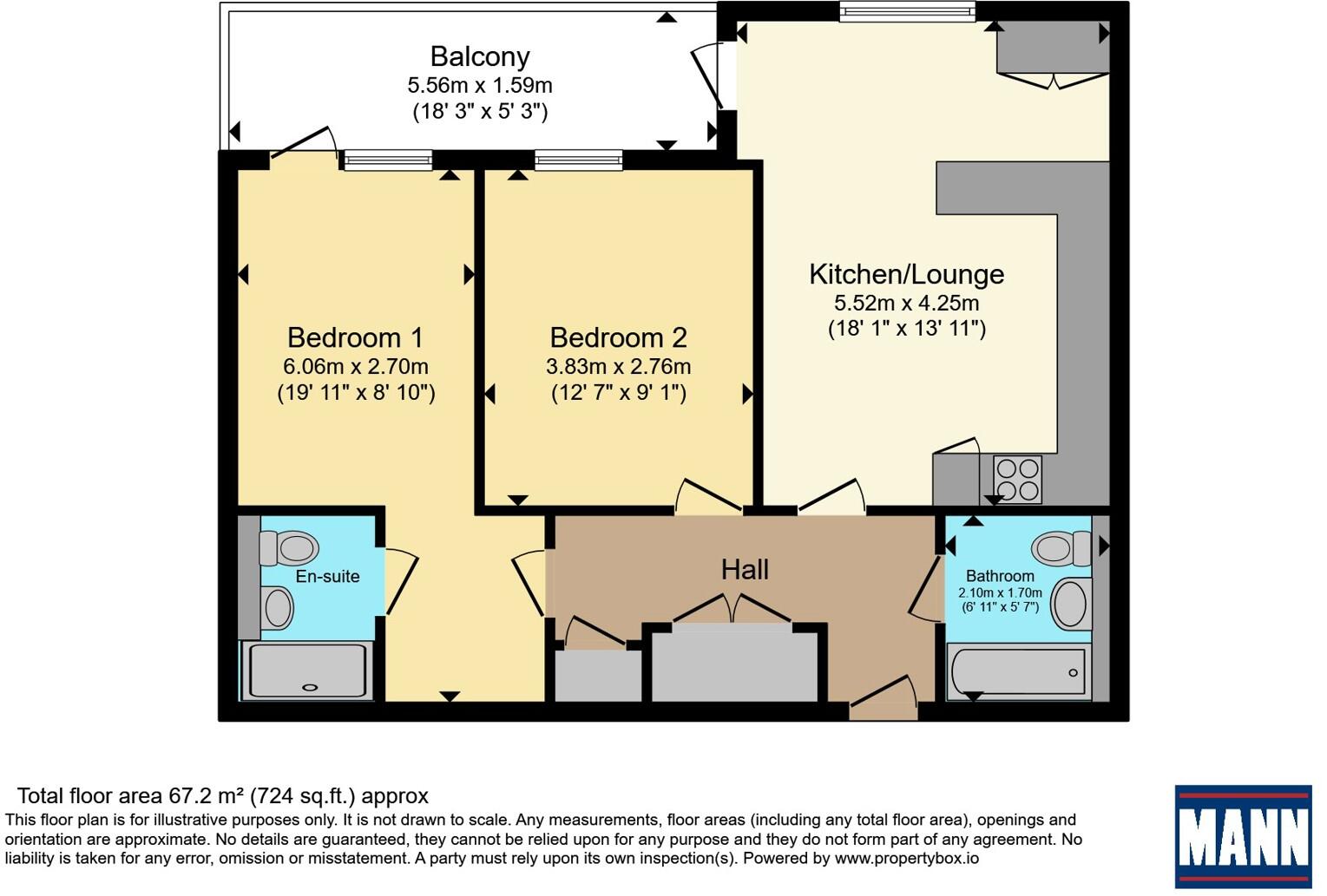 6 Foord House,, Corporation Street, Kent floorplan
