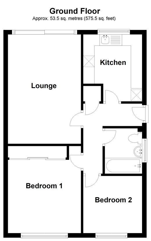 2 Bedrooms Semi-detached bungalow for sale in Avondale Close, Whitstable, Kent CT5