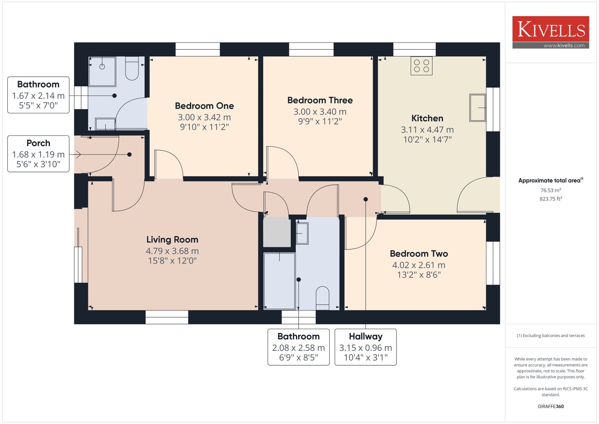 14 Parklands, Penstowe Park, Bude floorplan