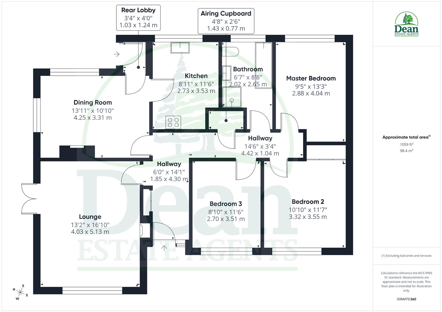 Oakdale, Church Road, Longhope floorplan