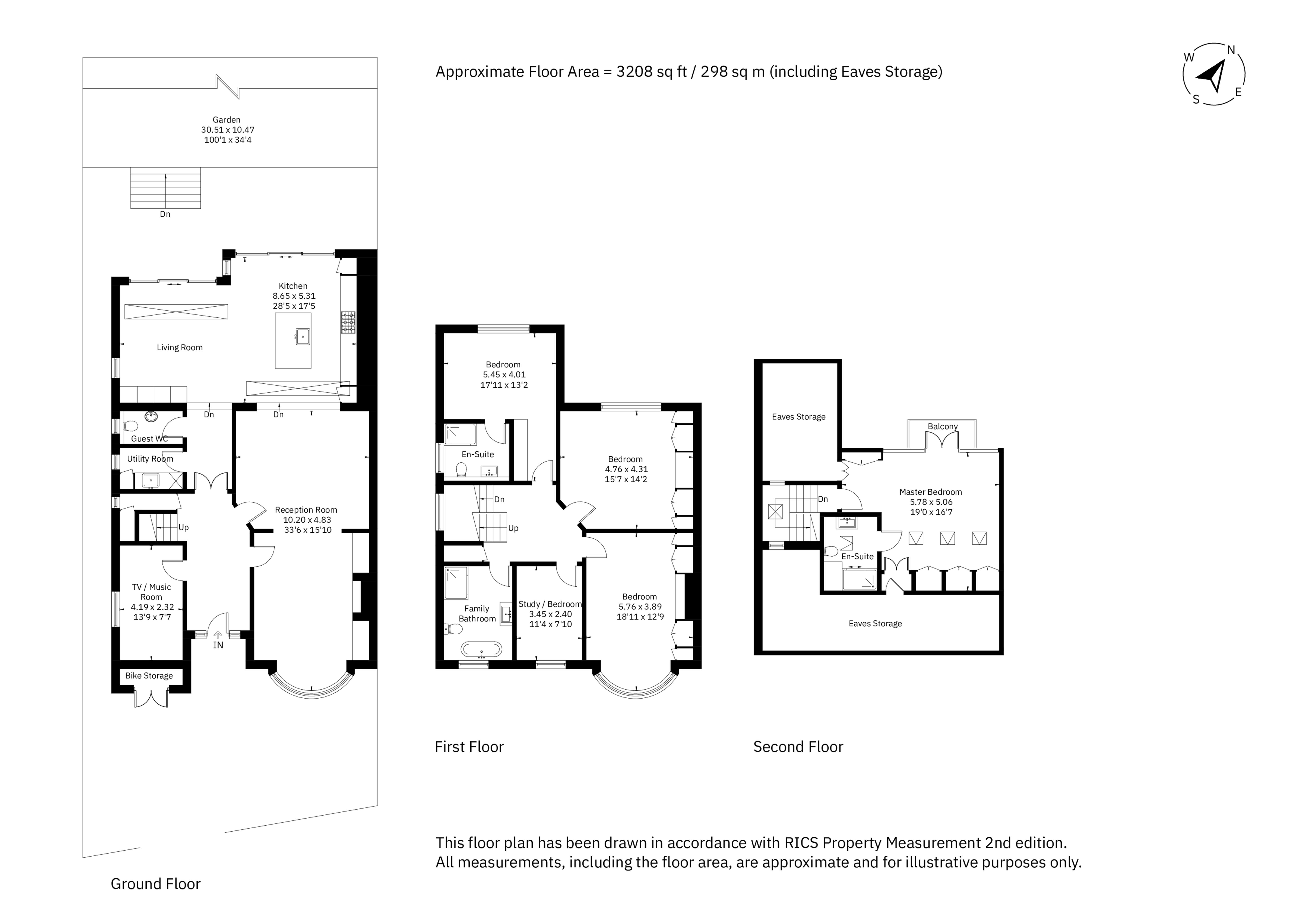 30, Lanchester Road, London floorplan